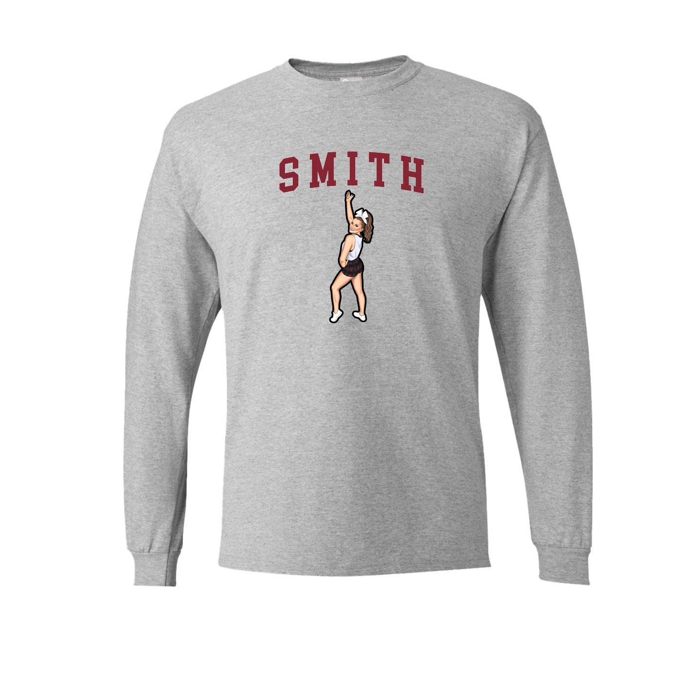 Long Sleeve Tee — Shirsey in Grey