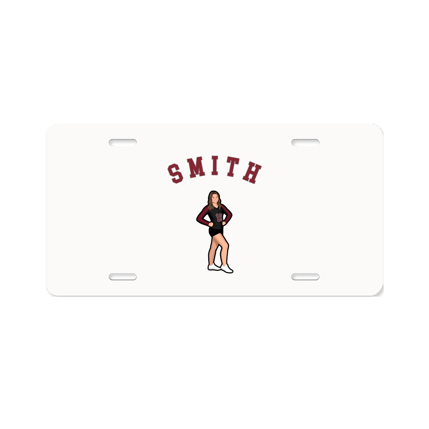 License Plate — Shirsey Arch in Classic