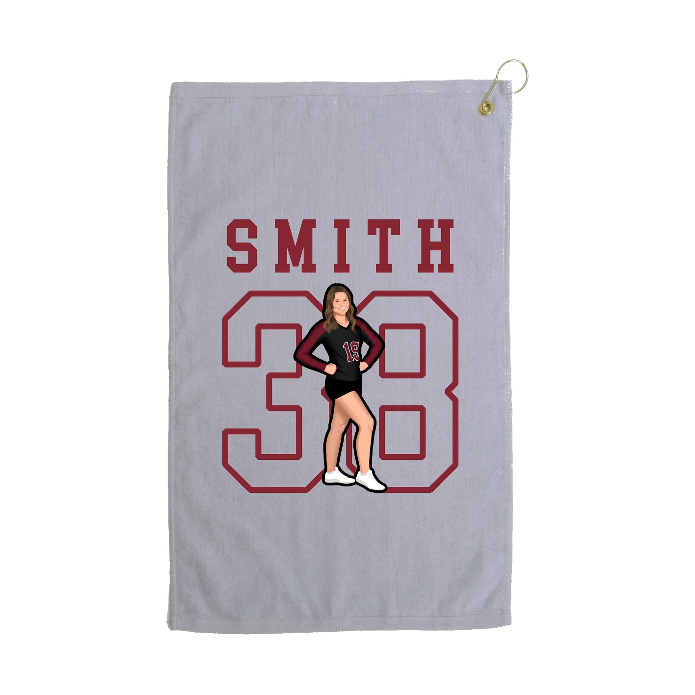 Golf Towel — Shirsey in Grey