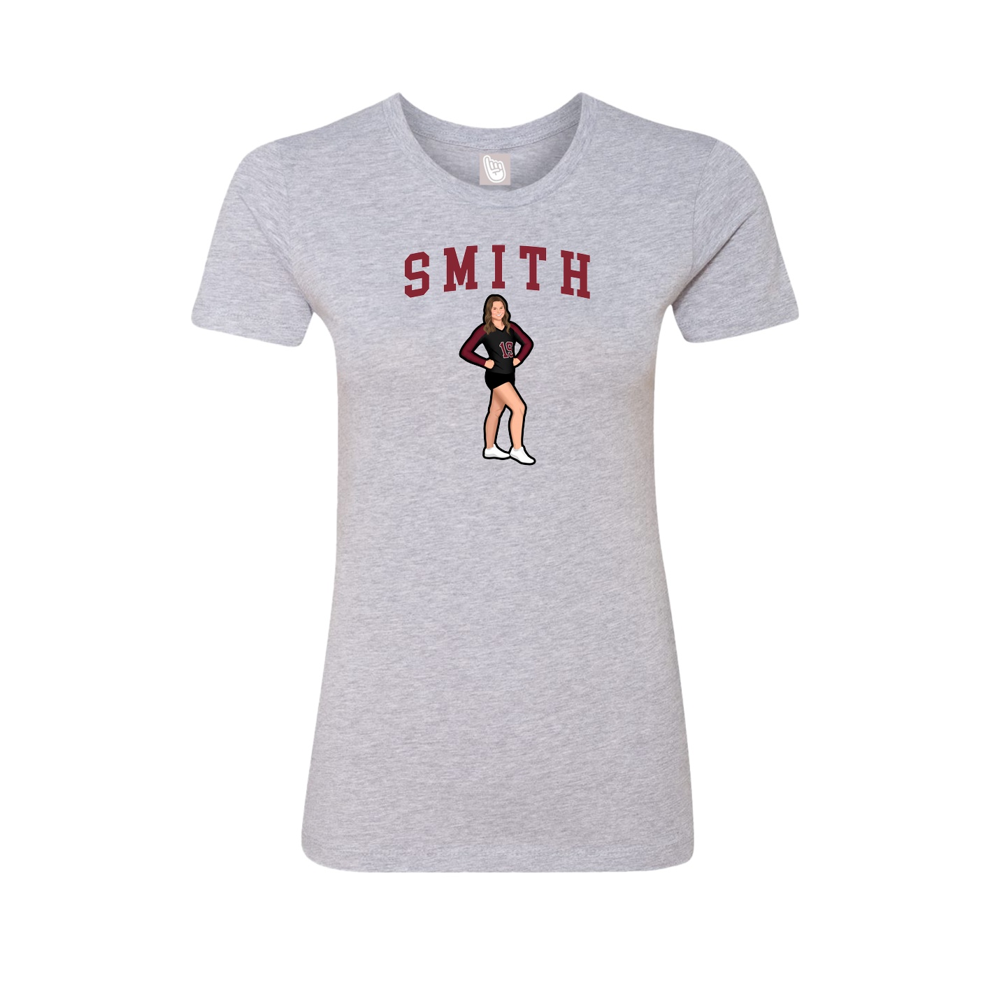 Womens Tee — Shirsey in Grey