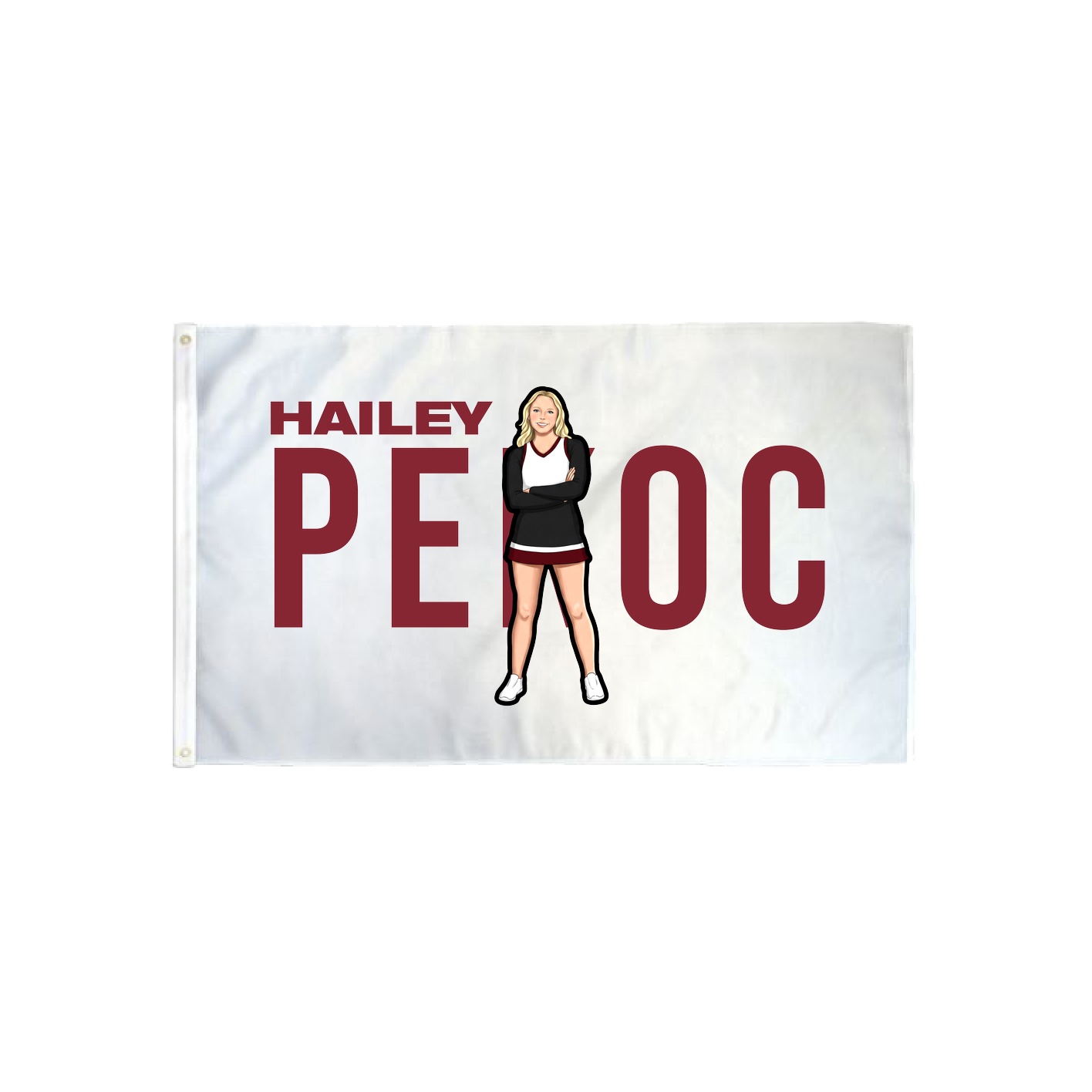 3x5 Flag — Player Name in Classic