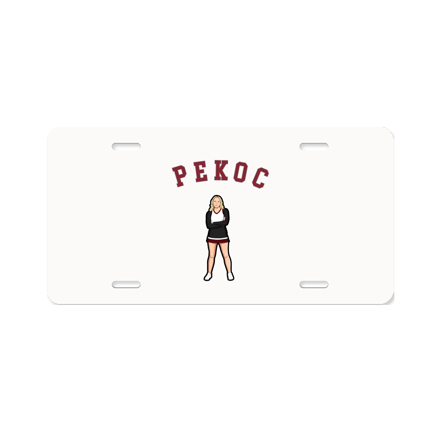 License Plate — Shirsey Arch in Classic