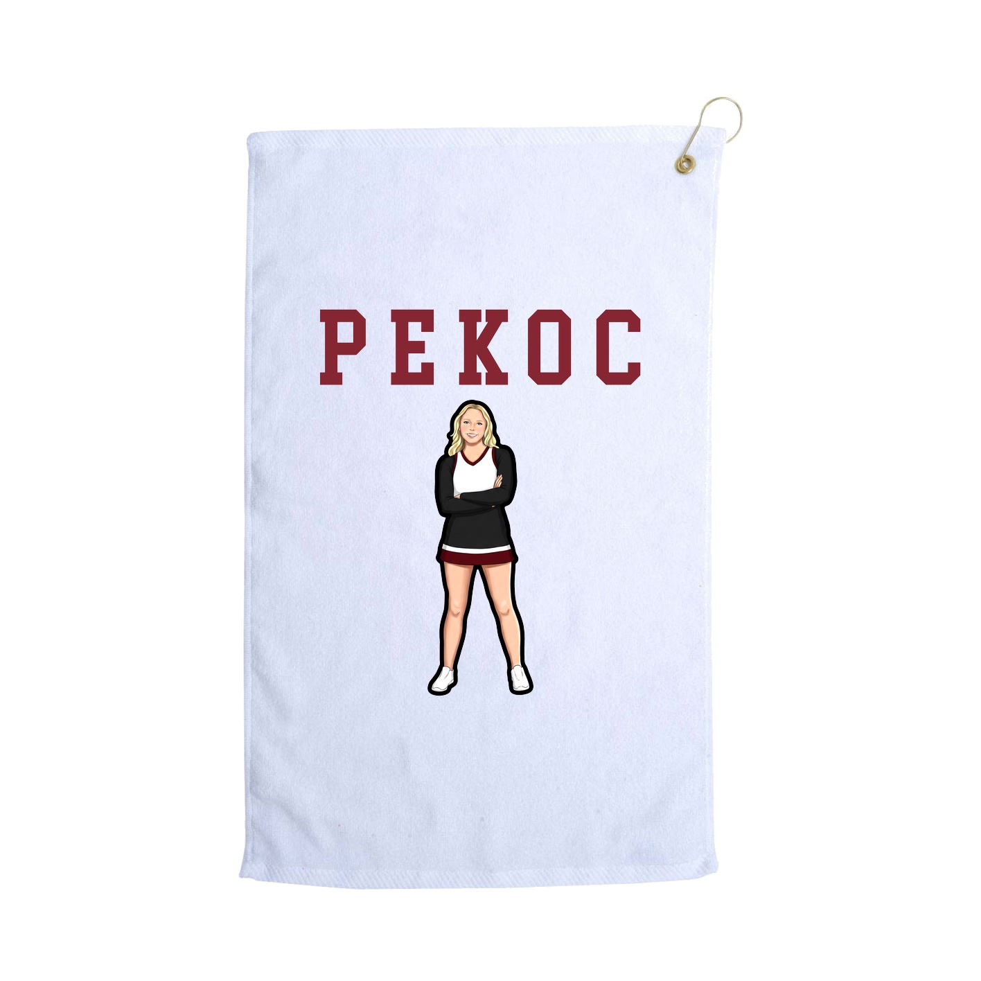 Golf Towel — Shirsey in White