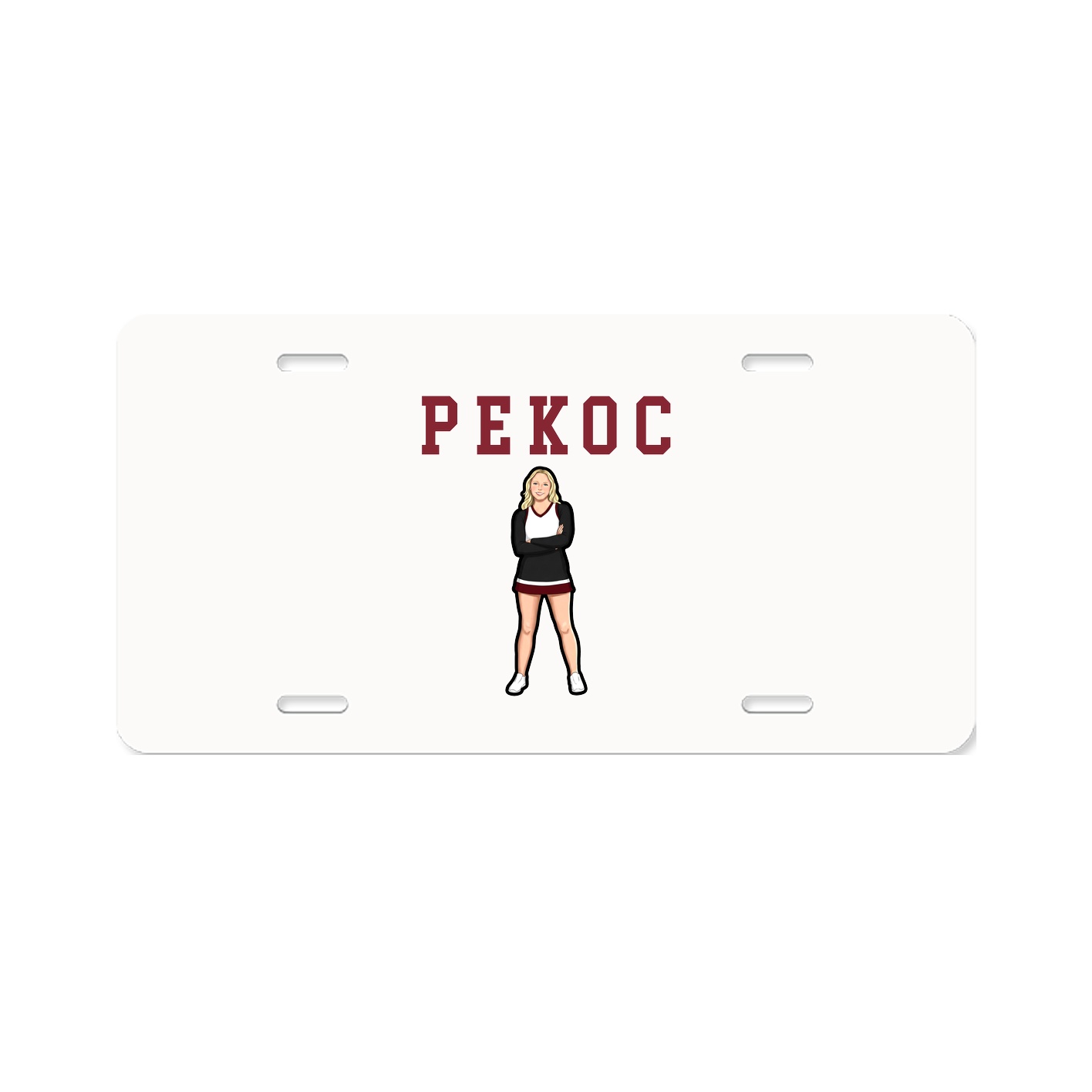 License Plate — Shirsey in Classic