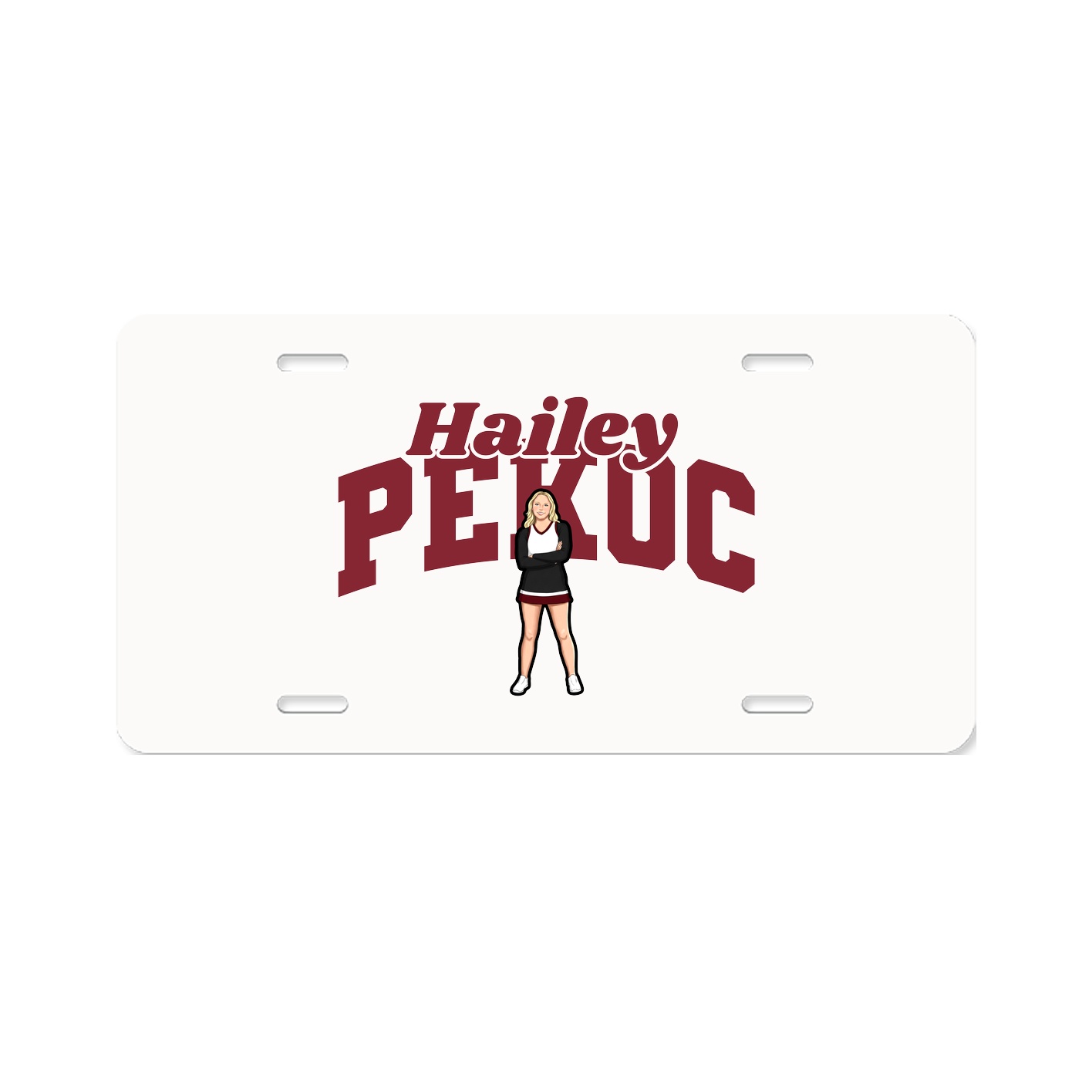 License Plate — Signature Arch in Classic