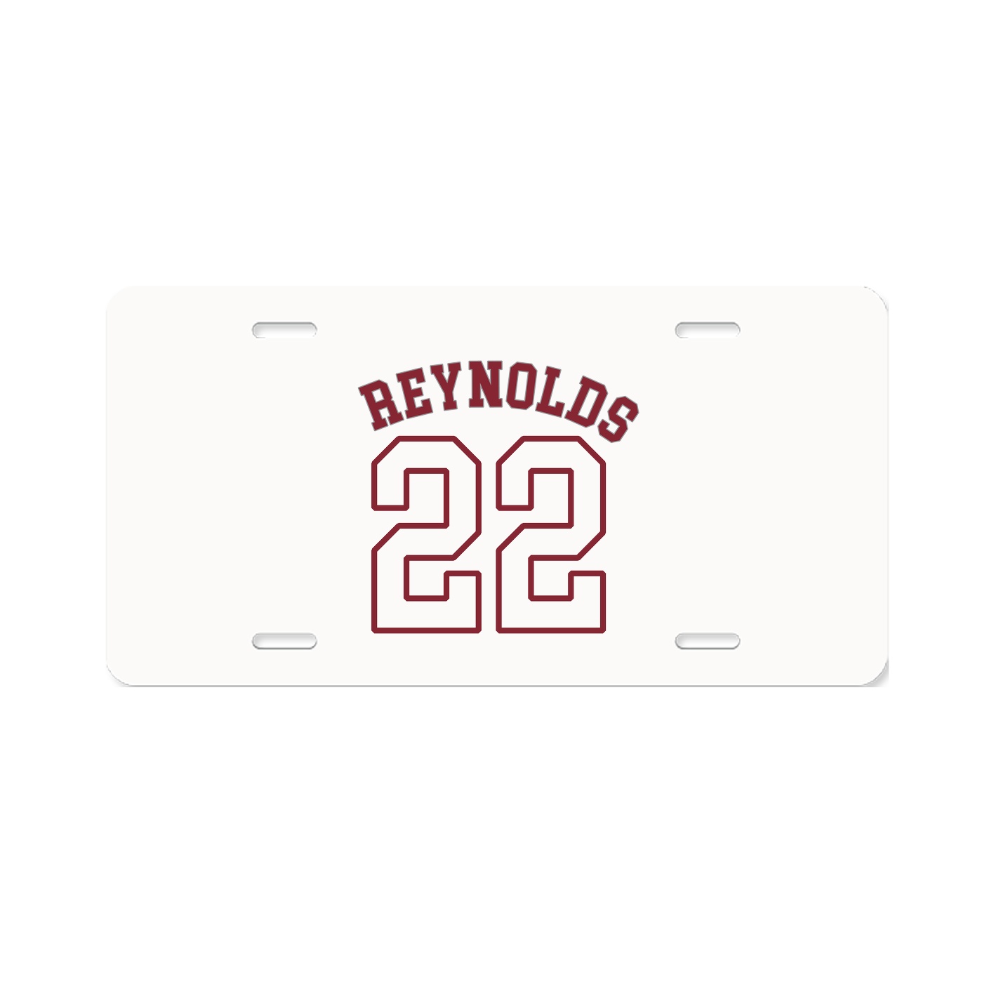 License Plate — Shirsey Arch in Classic