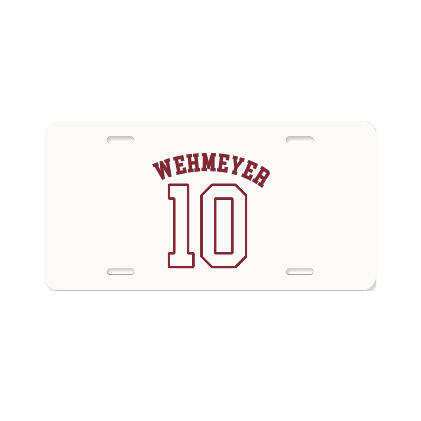 License Plate — Shirsey Arch in Classic