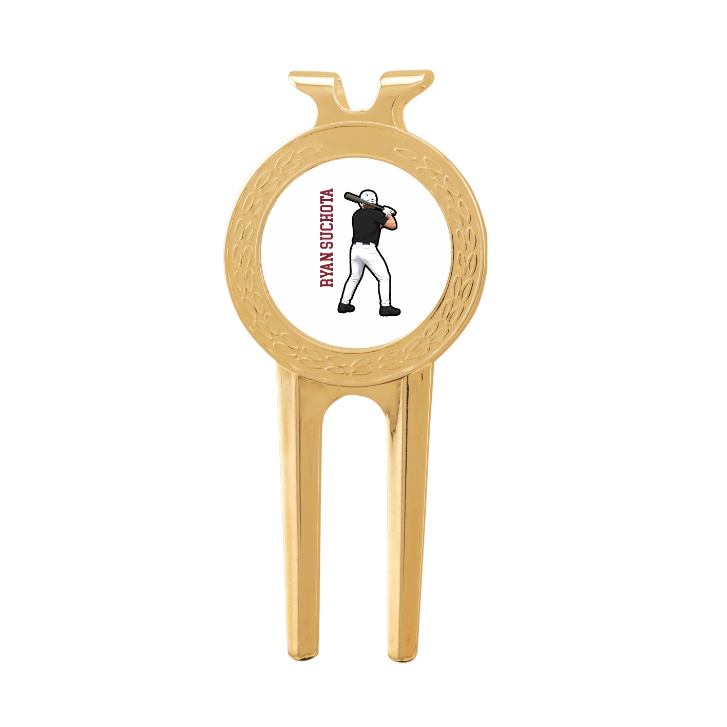 Divot Tool with Ball Marker — Name Vertical in Classic