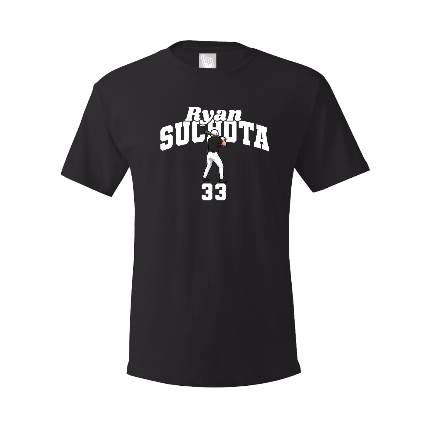 Youth Tee — Signature Arch in Black