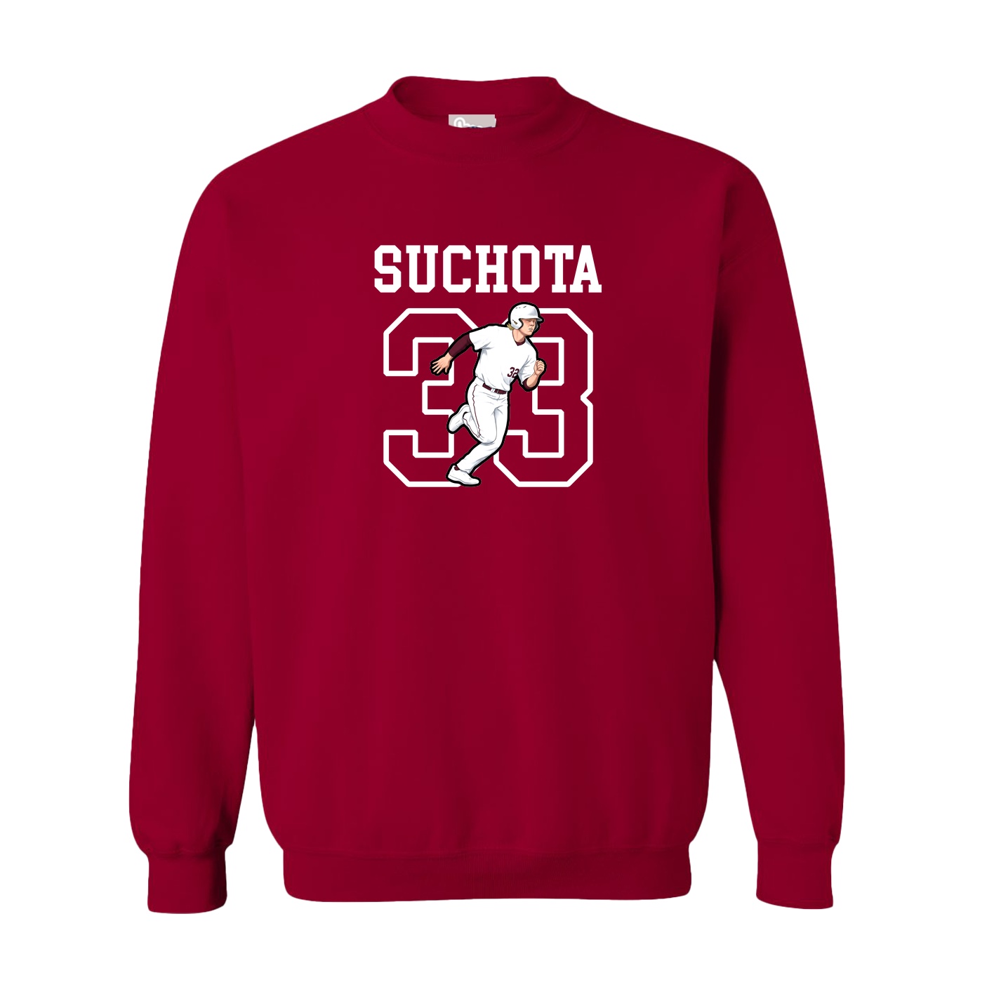 Fleece Crew — Shirsey in Cardinal