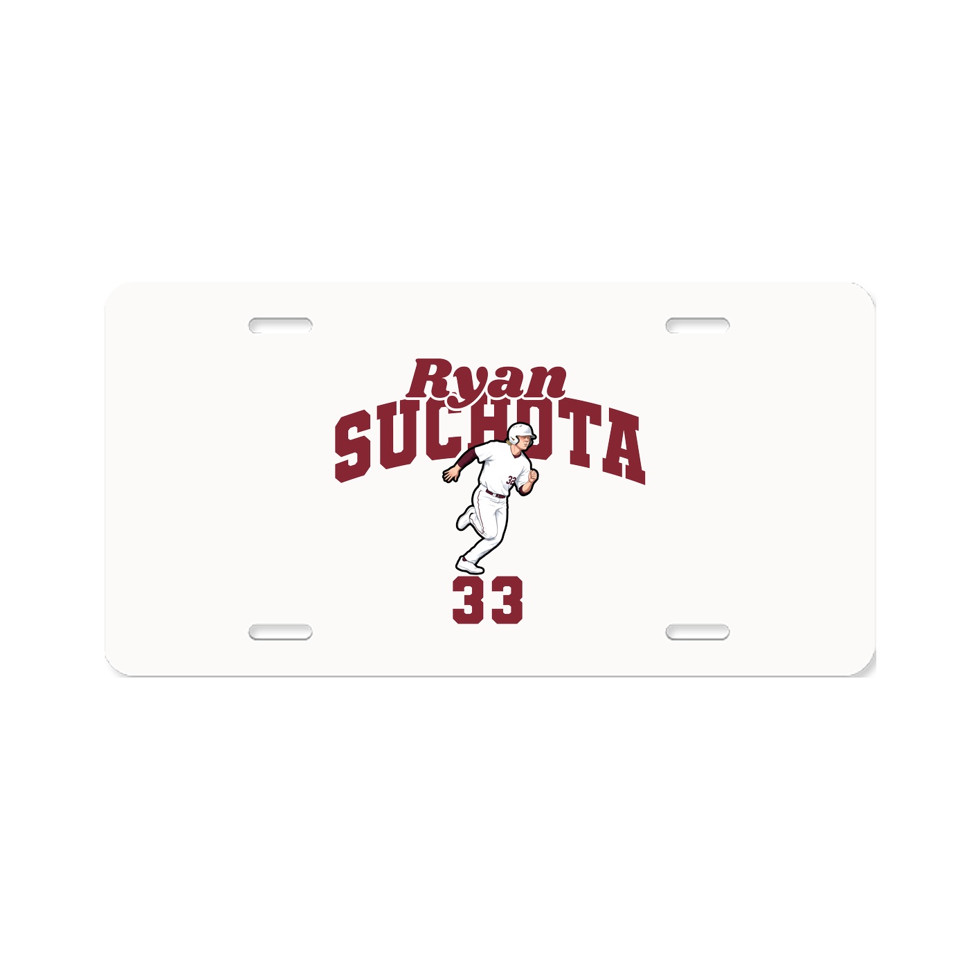 License Plate — Signature Arch in Classic