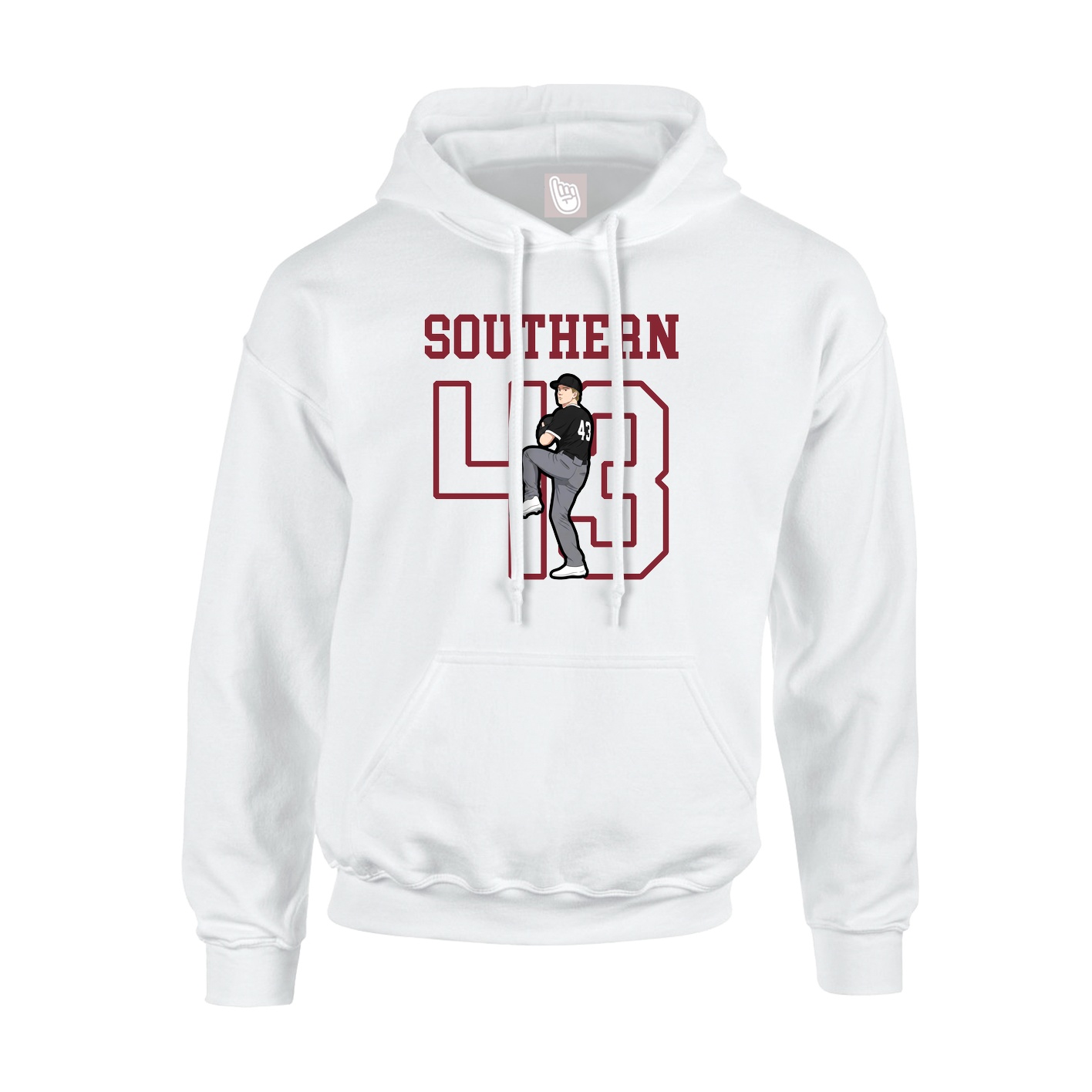 Youth Hoodie — Shirsey in White