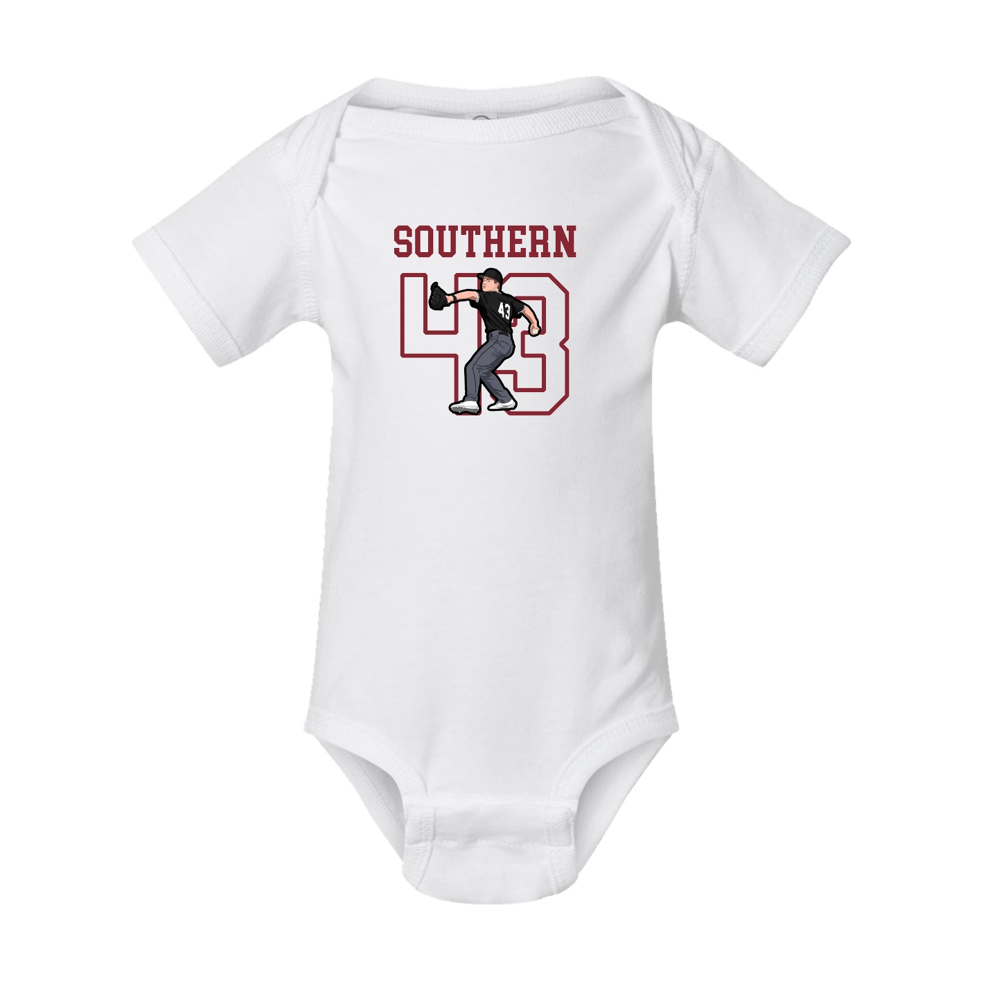 Baby Onesie — Shirsey in White