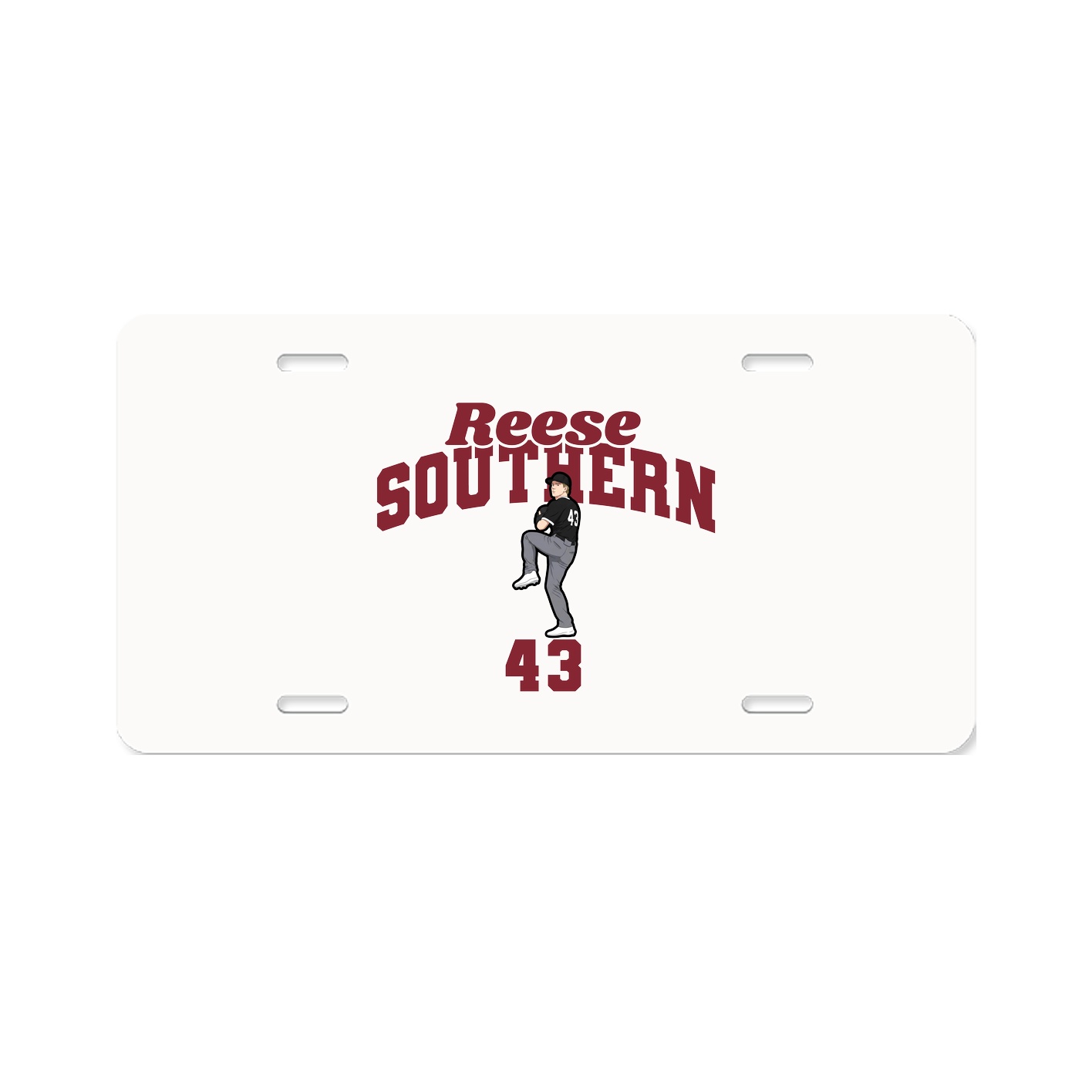 License Plate — Signature Arch in Classic