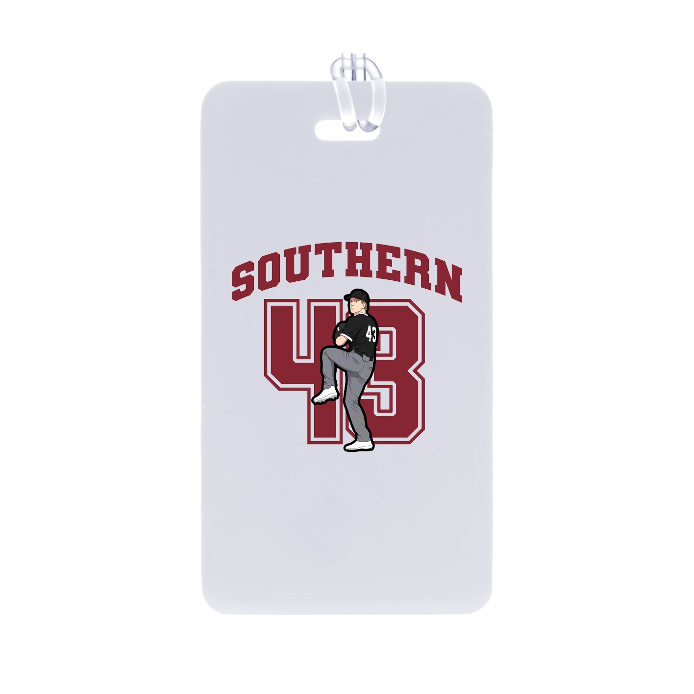 Bag Tag — Number in Classic