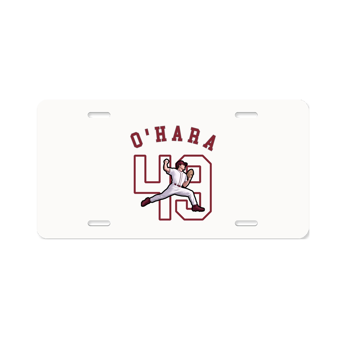 License Plate — Shirsey Arch in Classic
