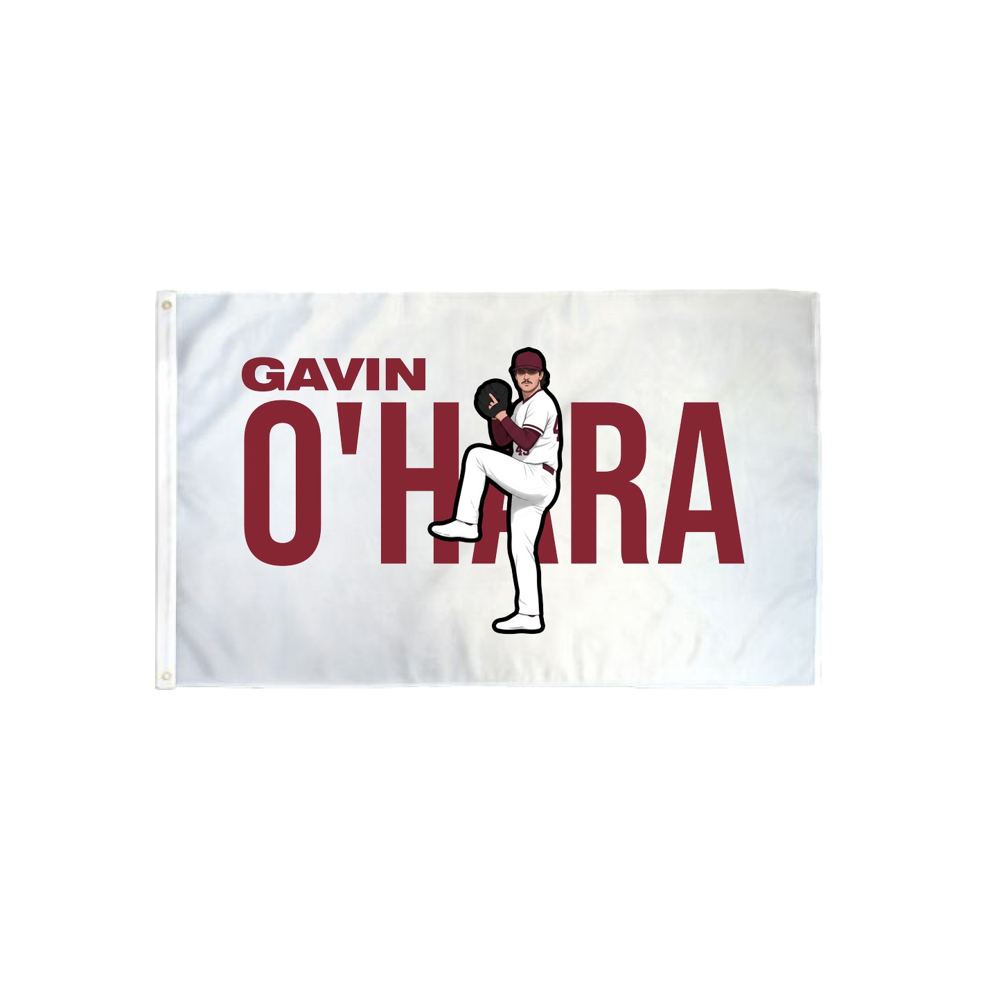 3x5 Flag — Player Name in Classic