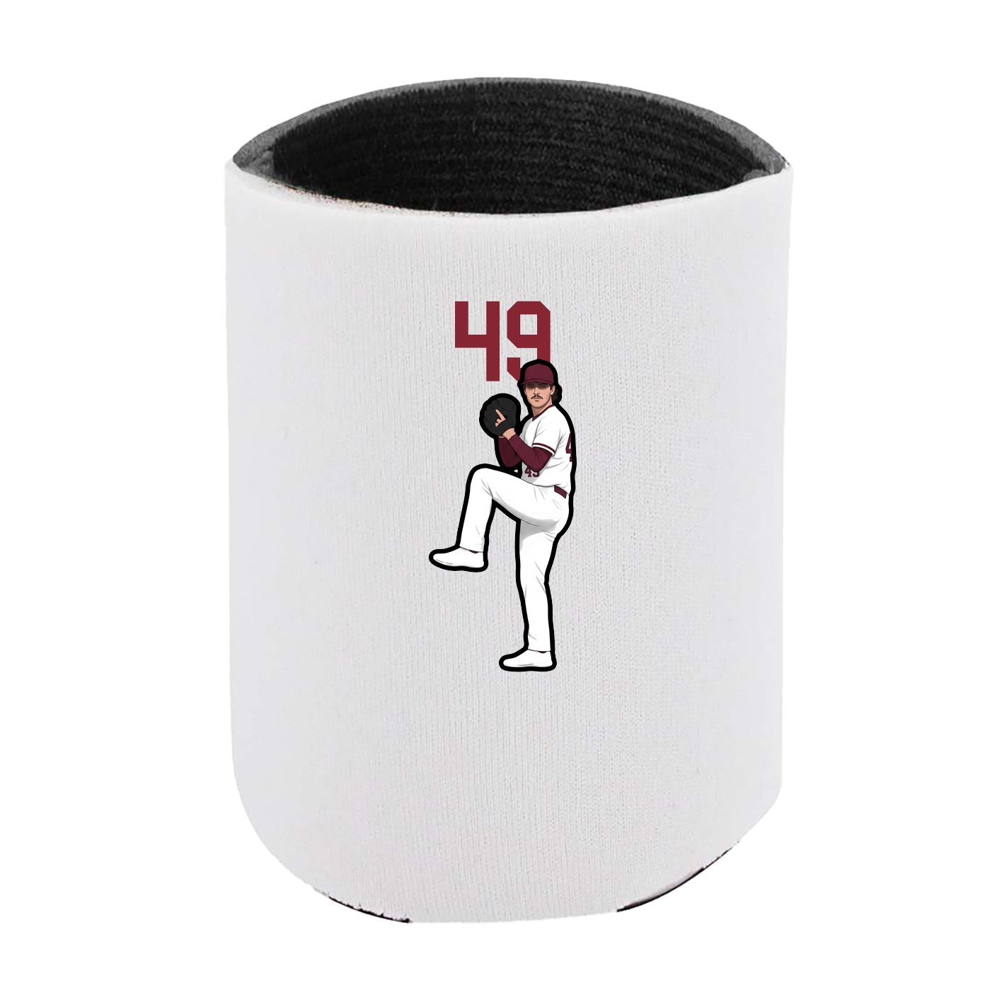 Can Holder — Number Top in White