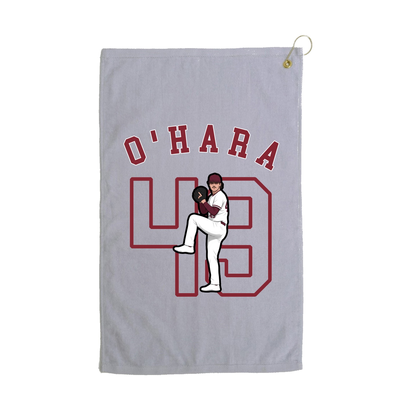 Golf Towel — Shirsey Arch in Grey