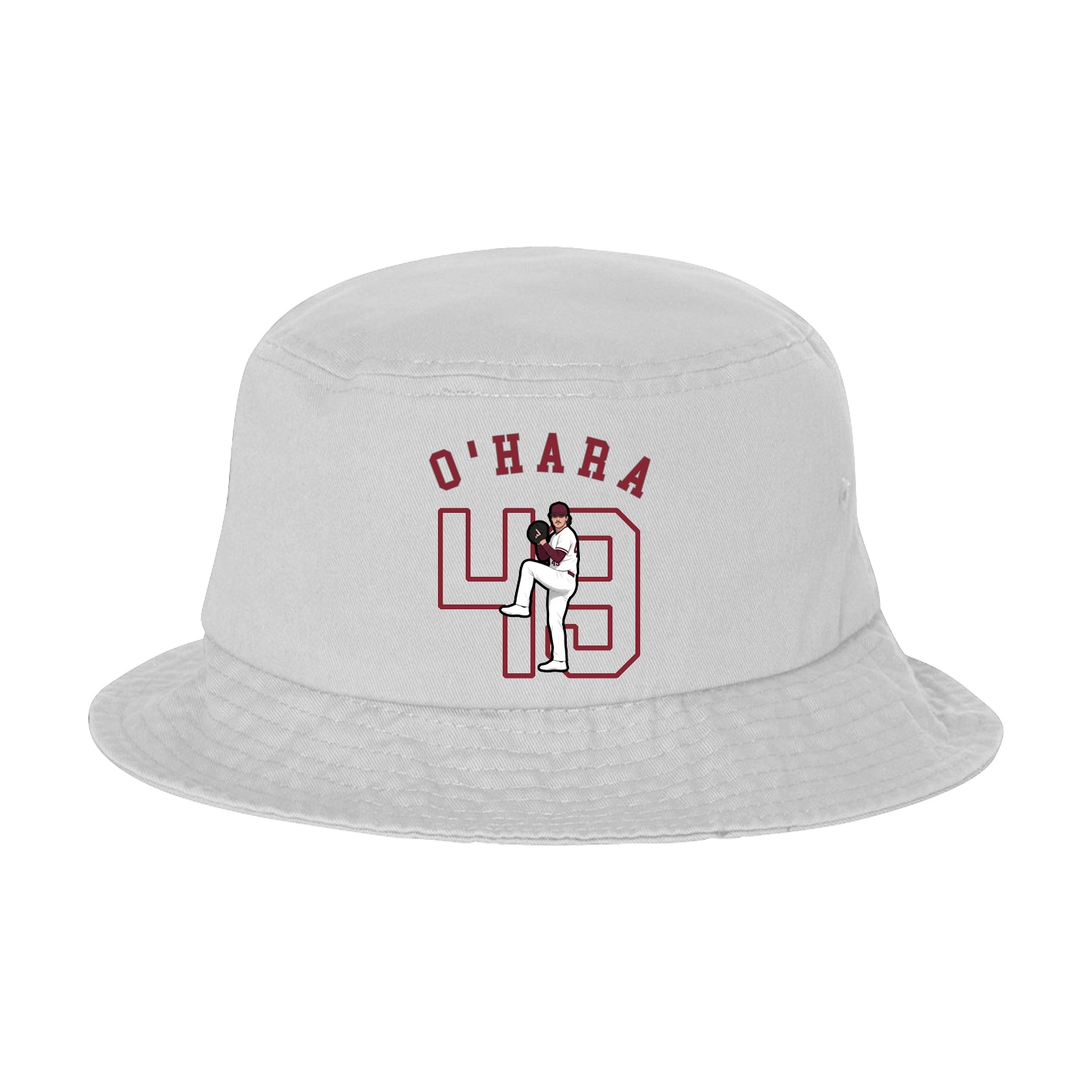 Bucket Cap — Shirsey Arch in White