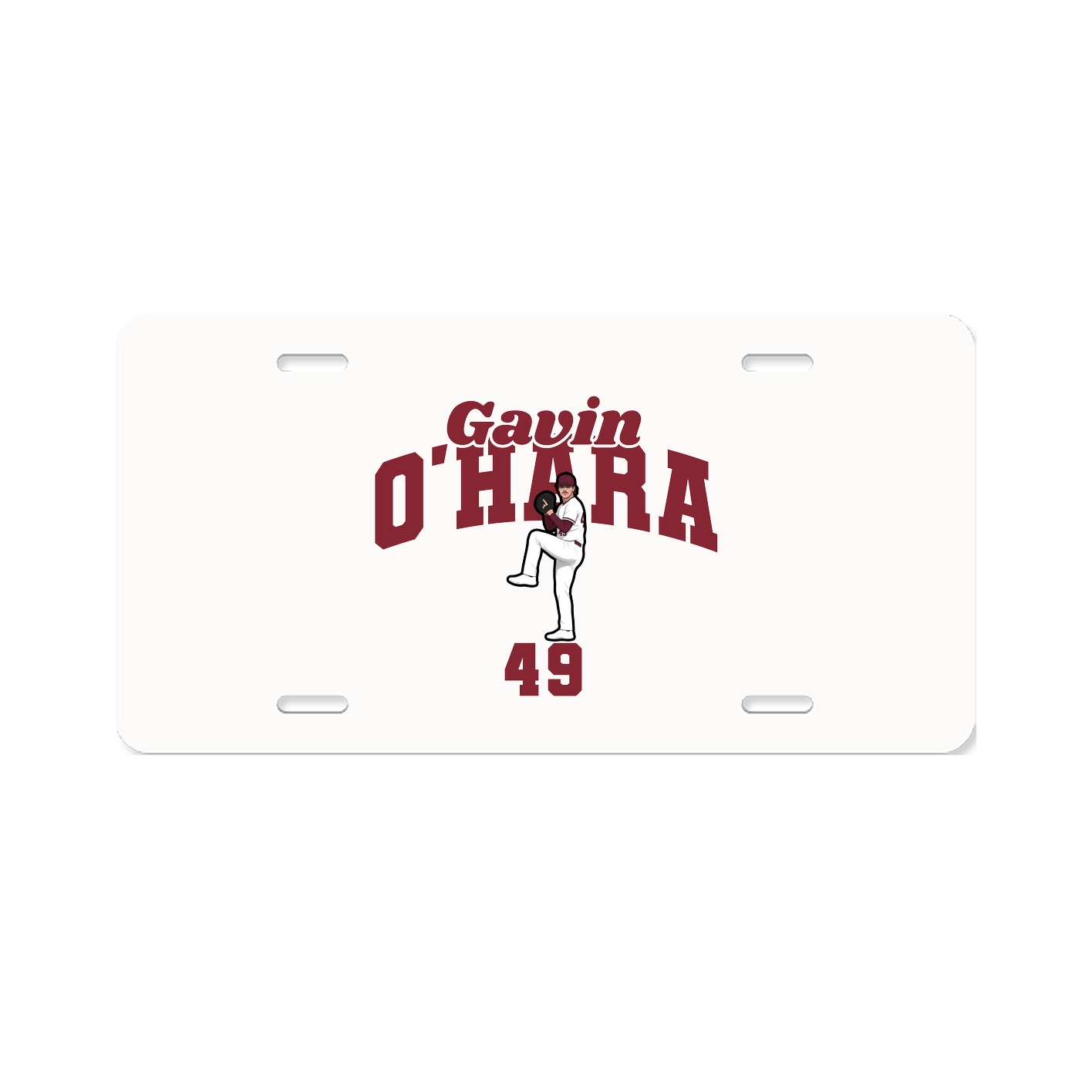 License Plate — Signature Arch in Classic