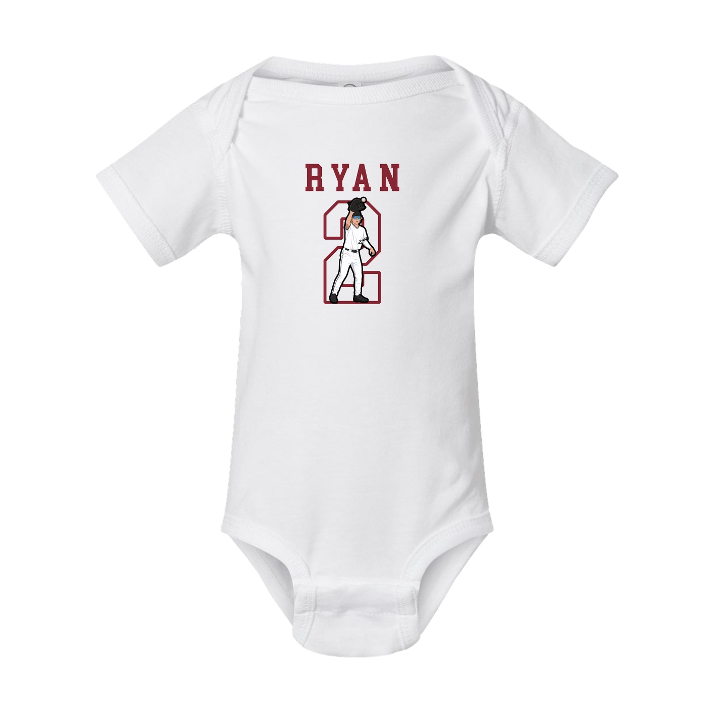 Baby Onesie — Shirsey in White