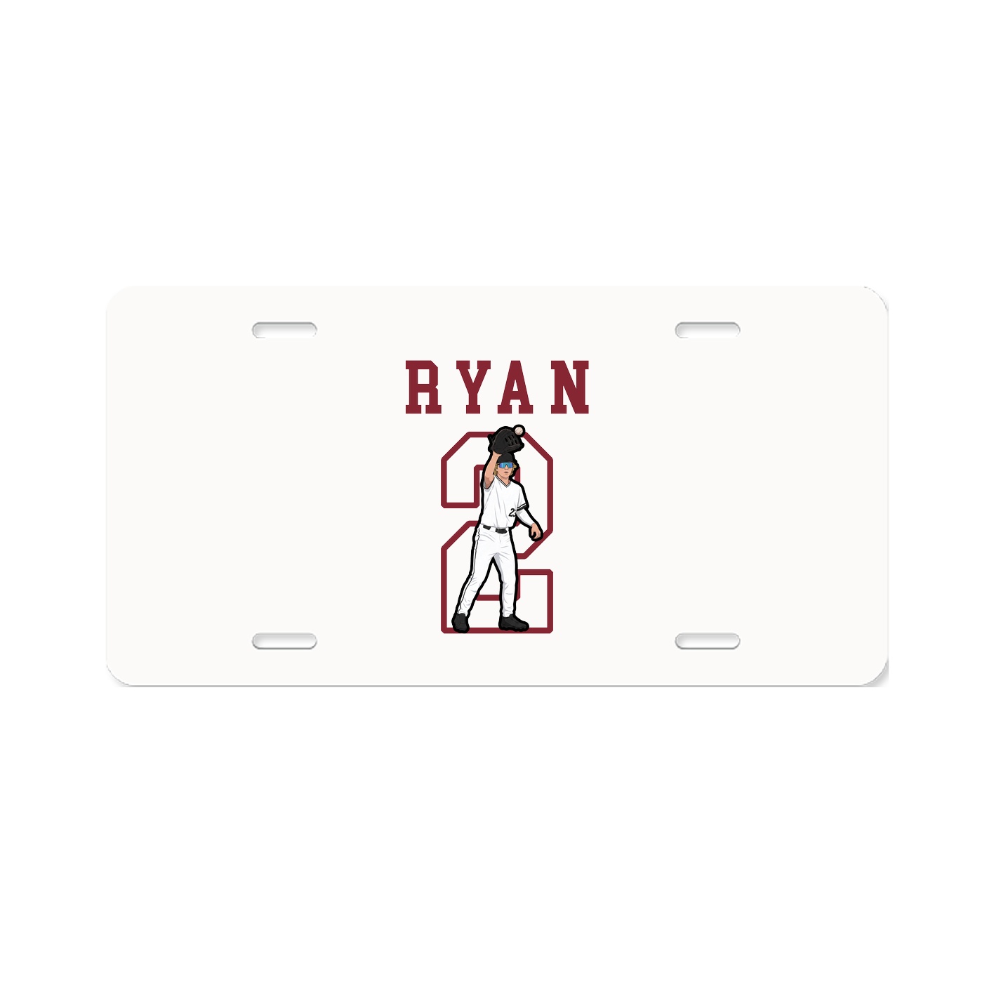 License Plate — Shirsey in Classic