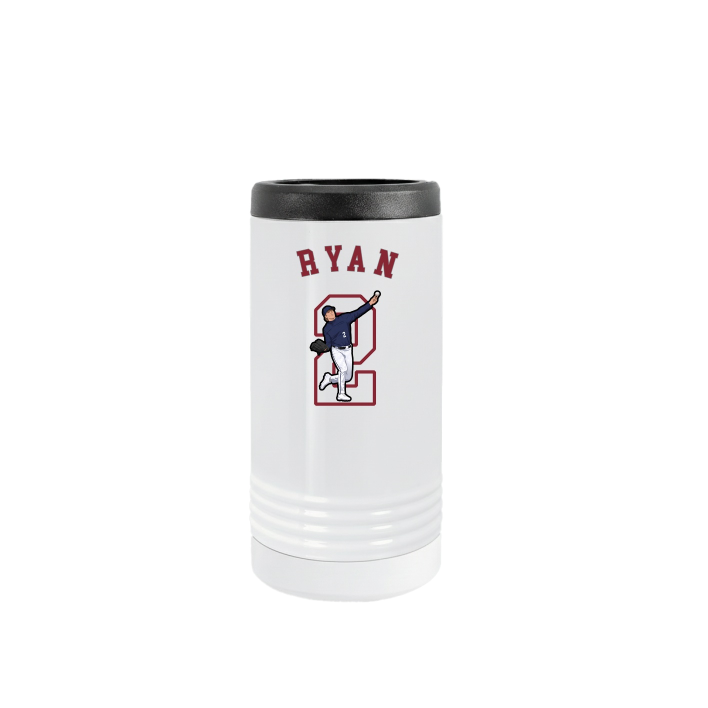 Slim Beverage Holder — Shirsey Arch in White