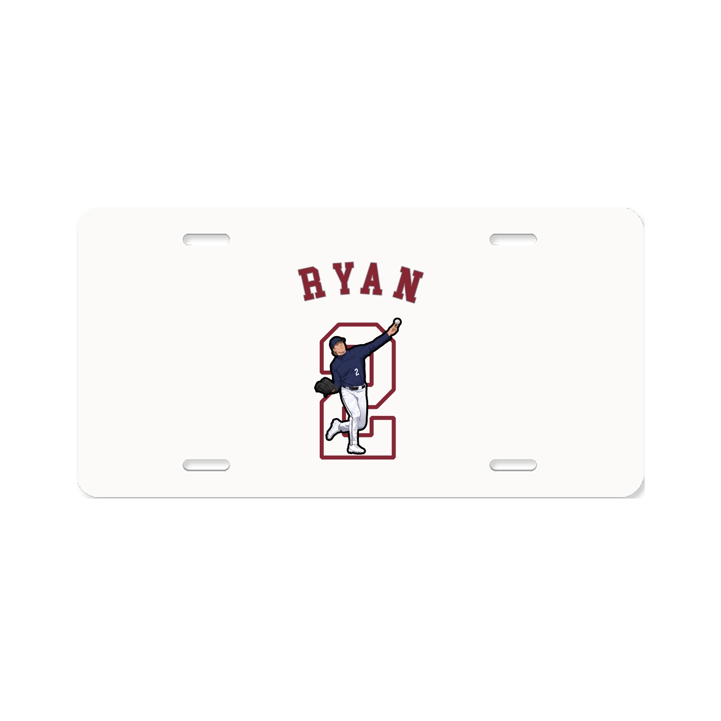 License Plate — Shirsey Arch in Classic
