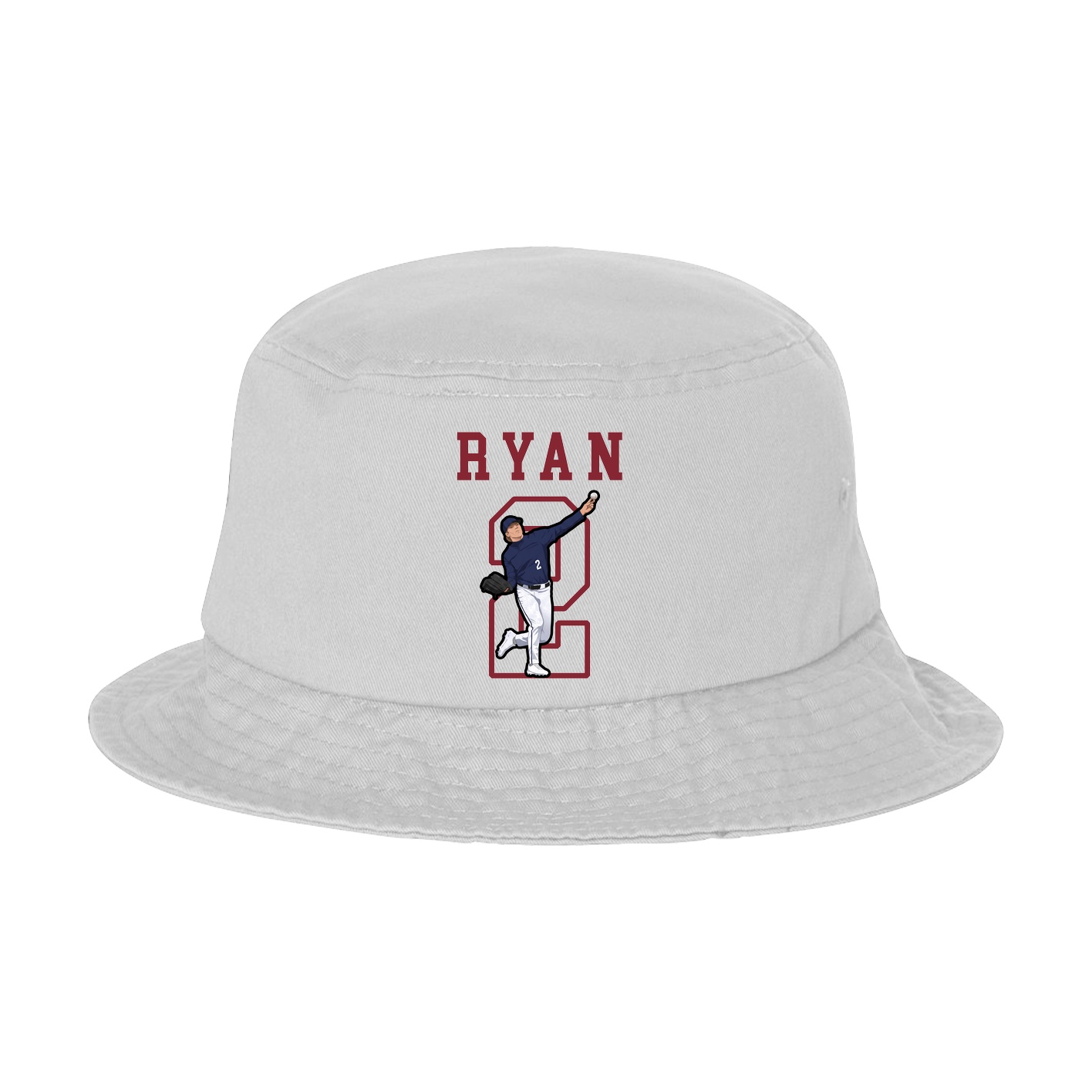 Bucket Cap — Shirsey in White