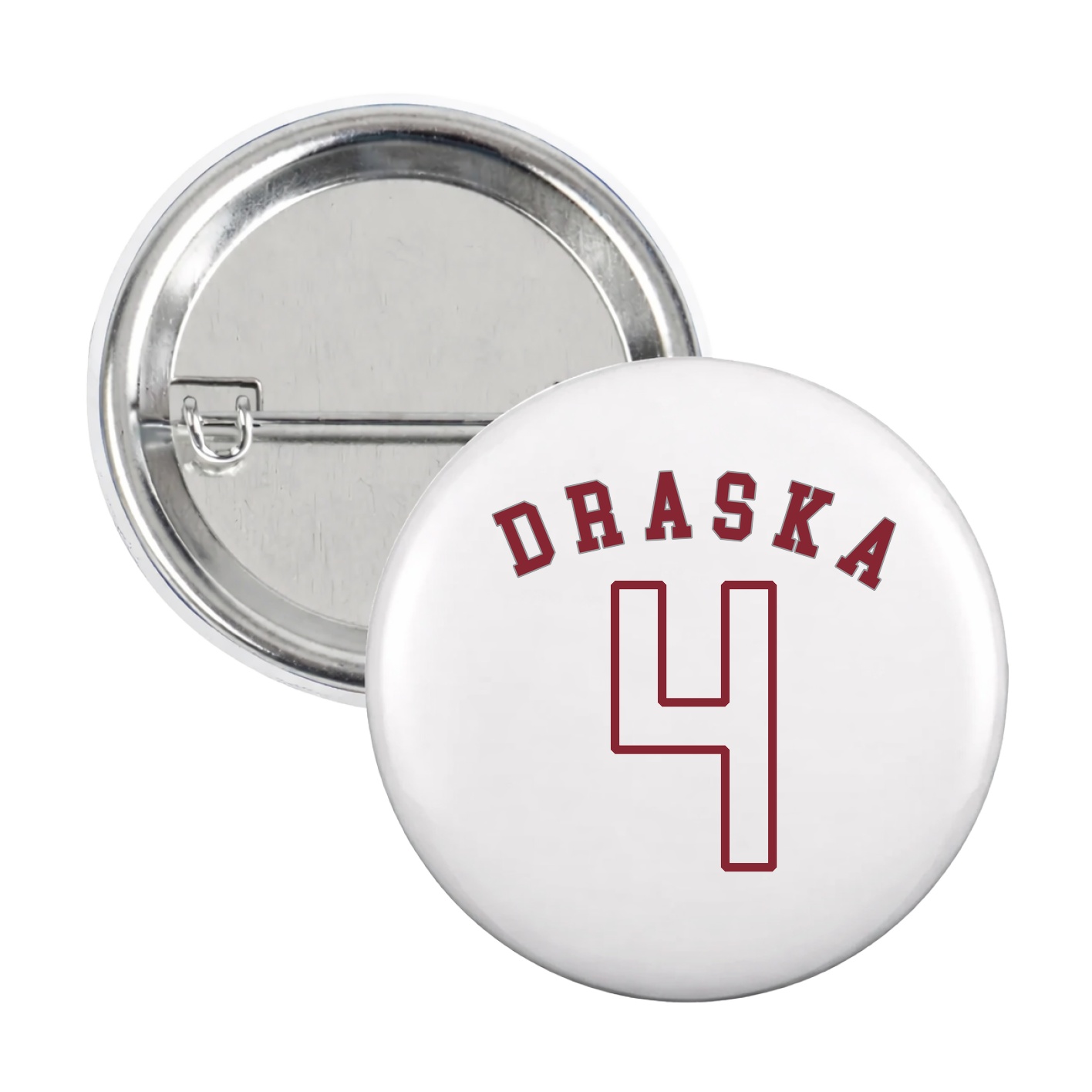 Game Day Button — Shirsey Arch in White