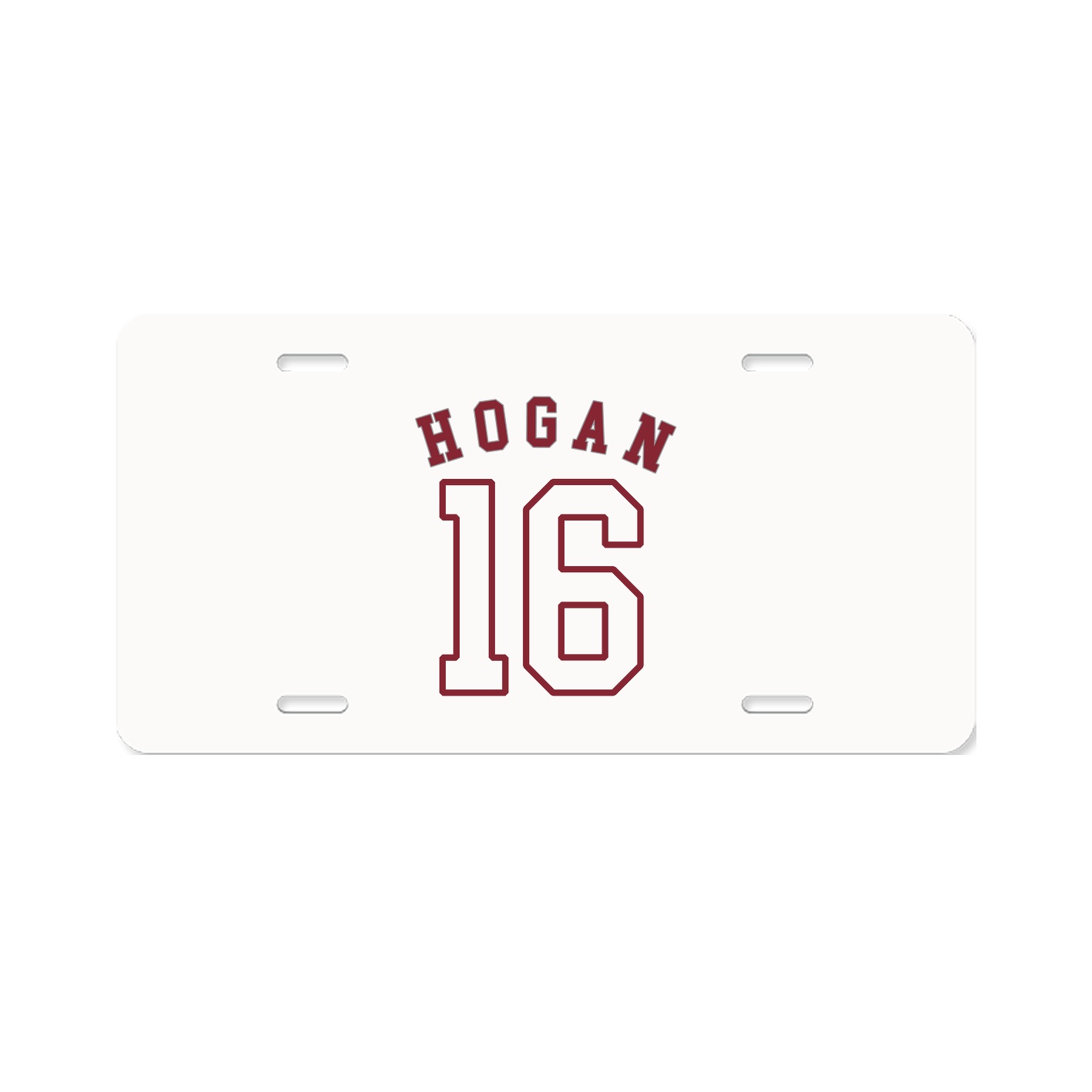 License Plate — Shirsey Arch in Classic