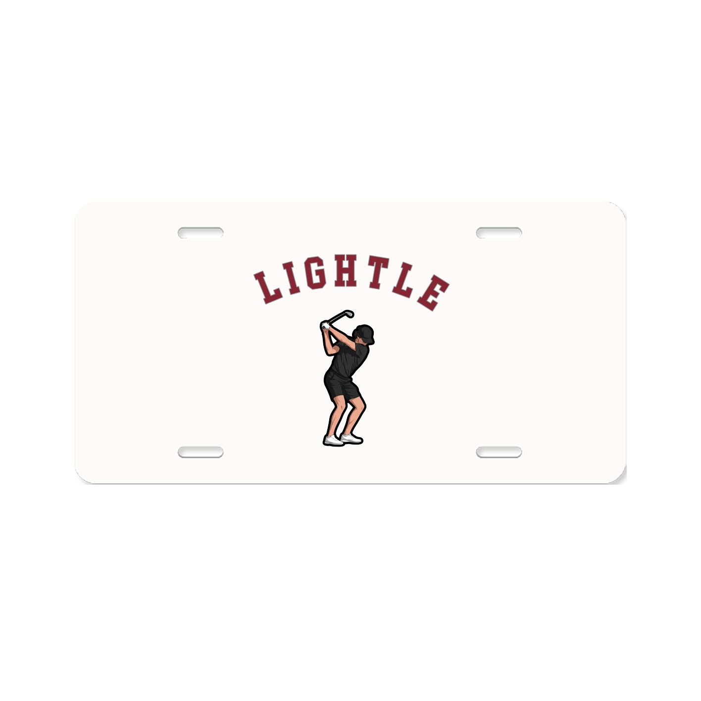 License Plate — Shirsey Arch in Classic