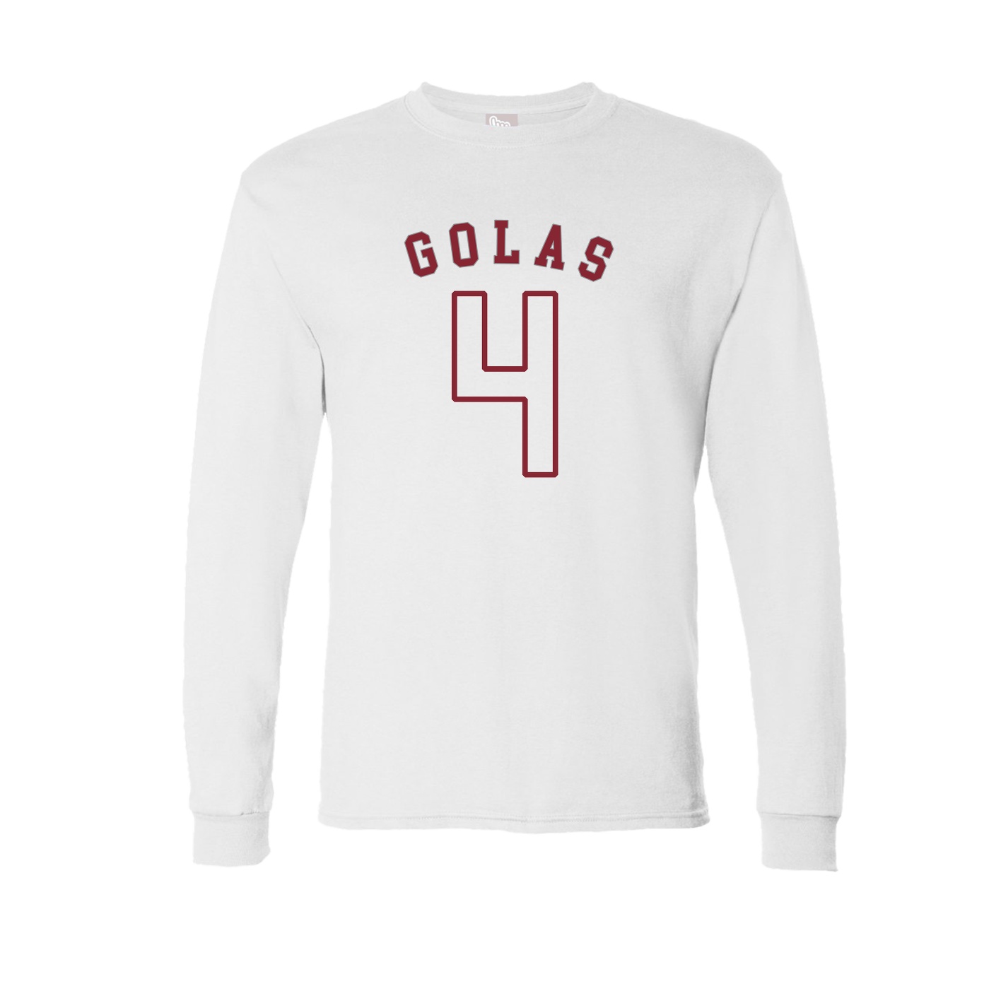 Long Sleeve Tee — Shirsey Arch in White