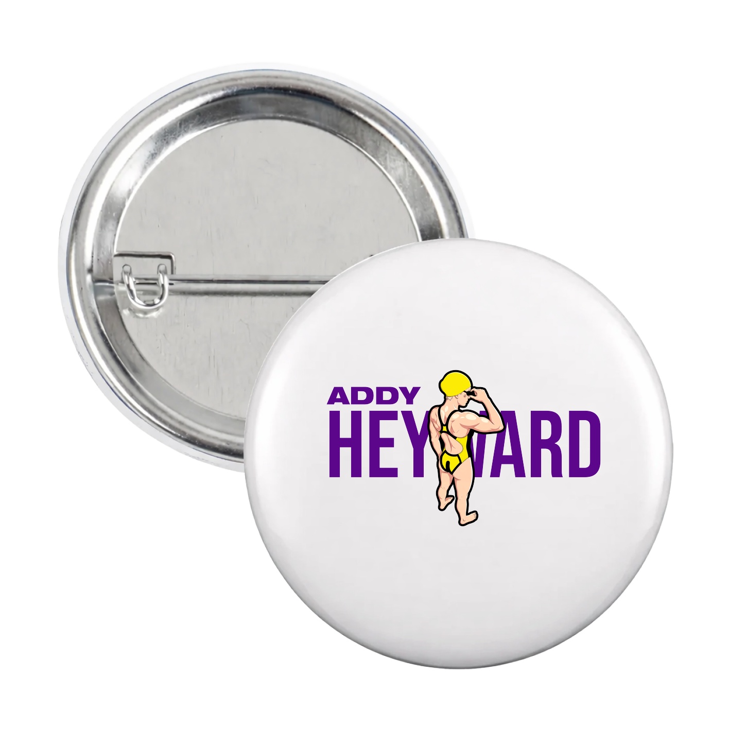Game Day Button — Player Name in White