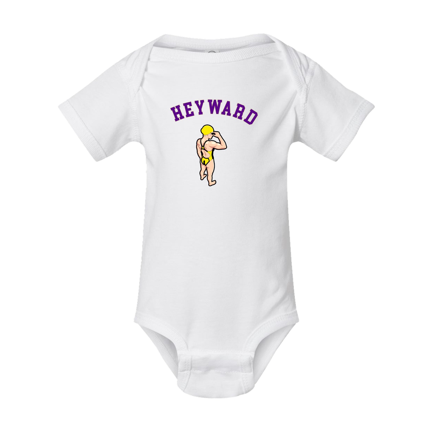 Baby Onesie — Shirsey Arch in White