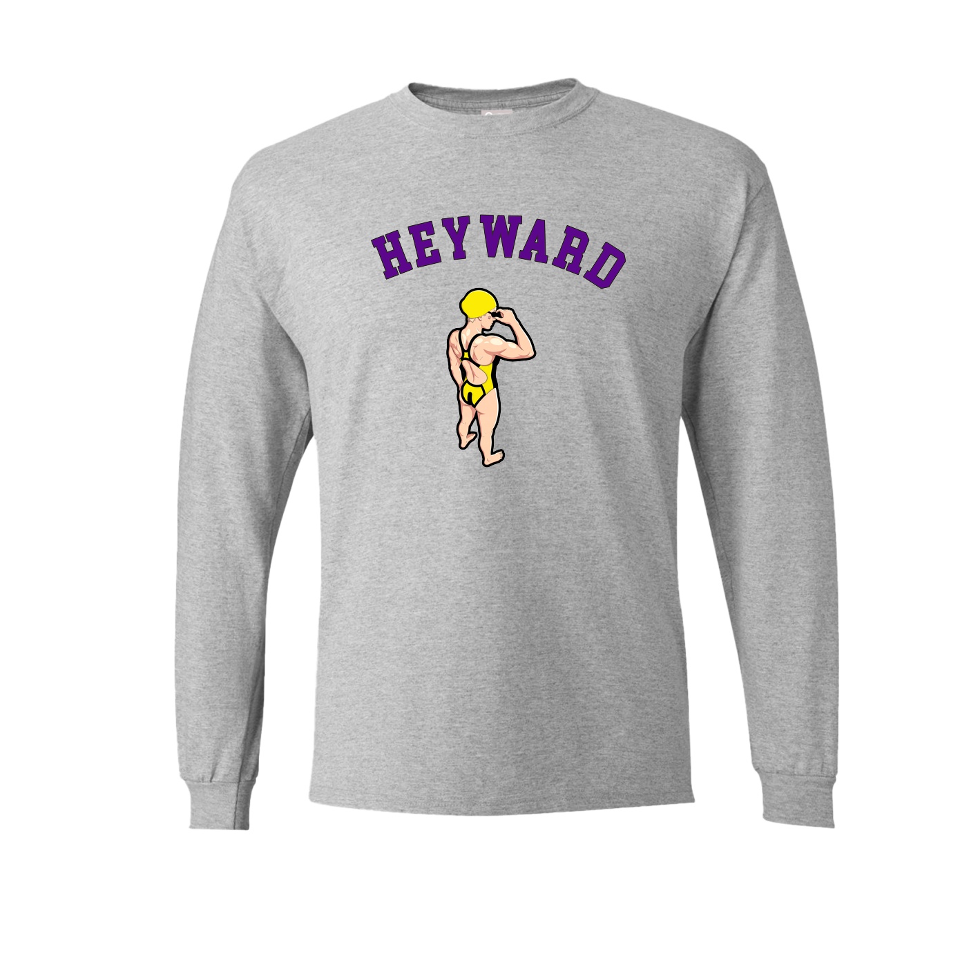 Long Sleeve Tee — Shirsey Arch in Grey