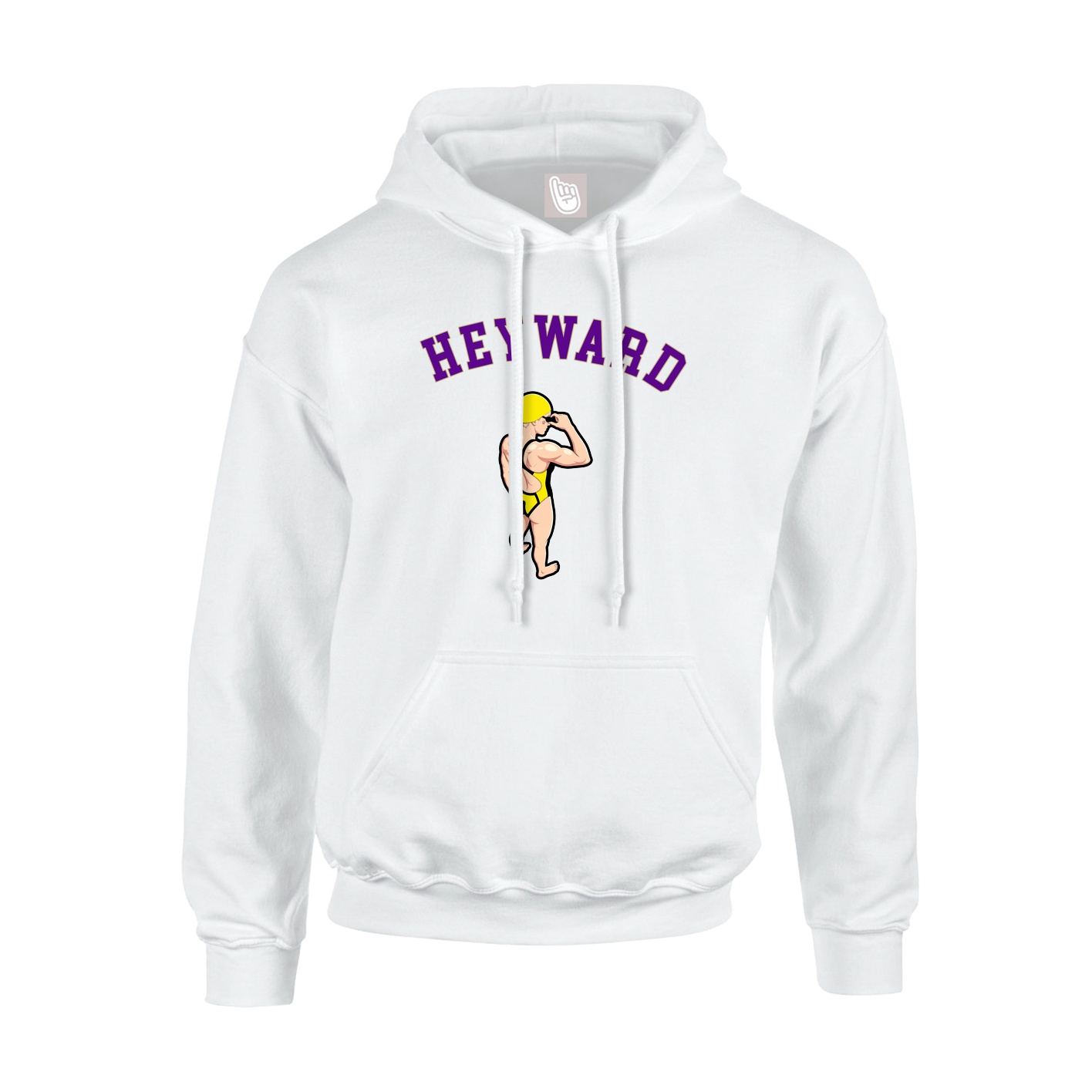 Youth Hoodie — Shirsey Arch in White