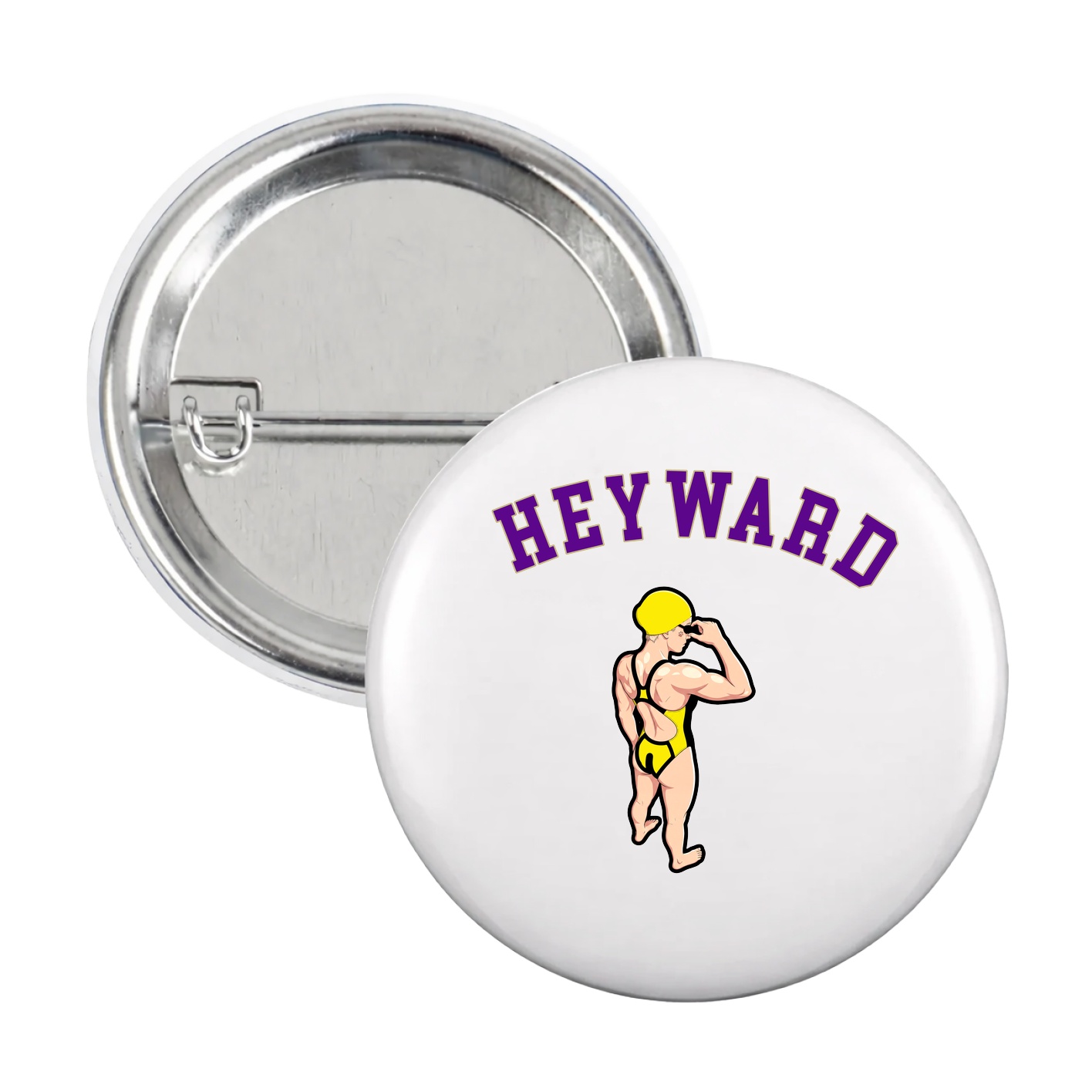 Game Day Button — Shirsey Arch in White