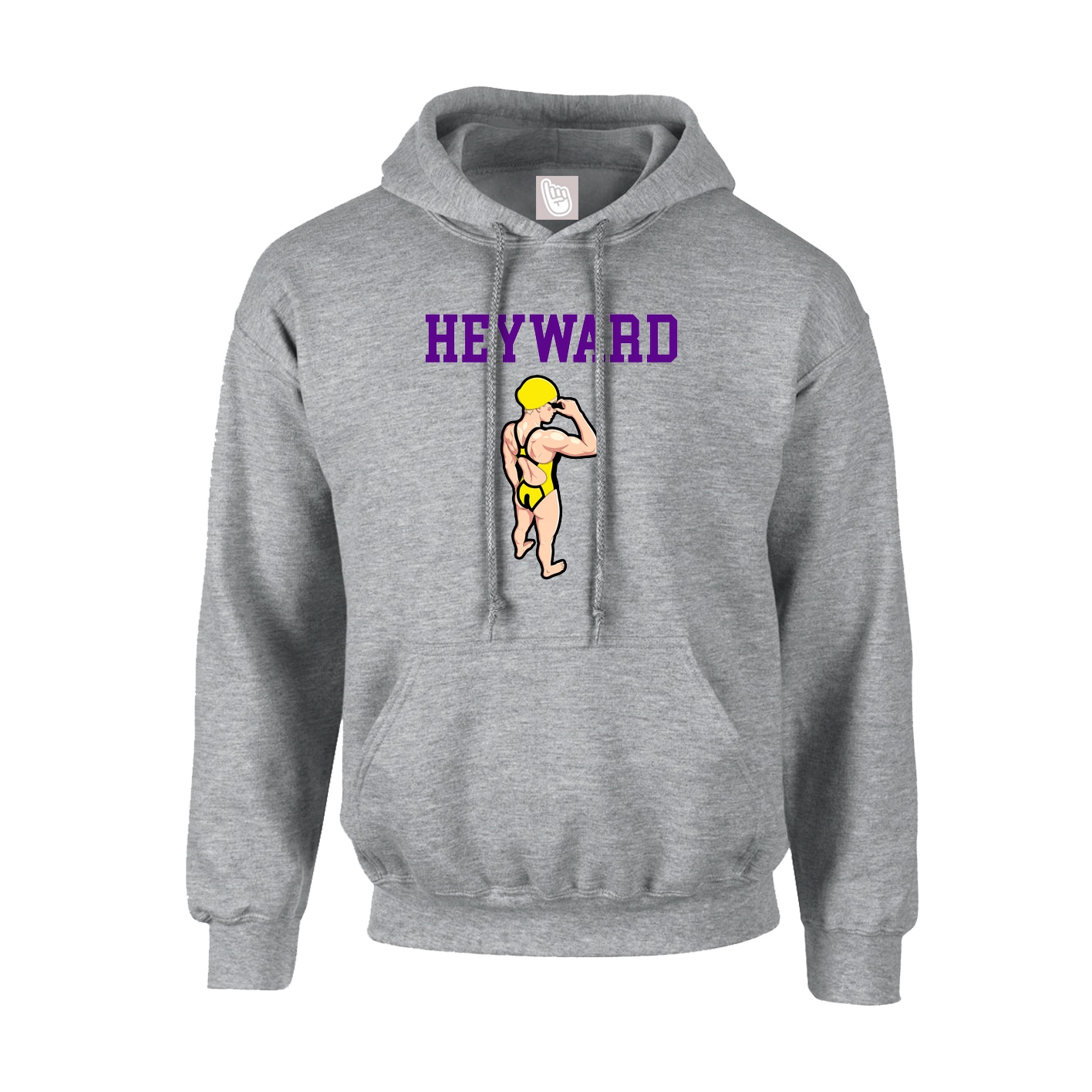 Hoodie — Shirsey in Grey