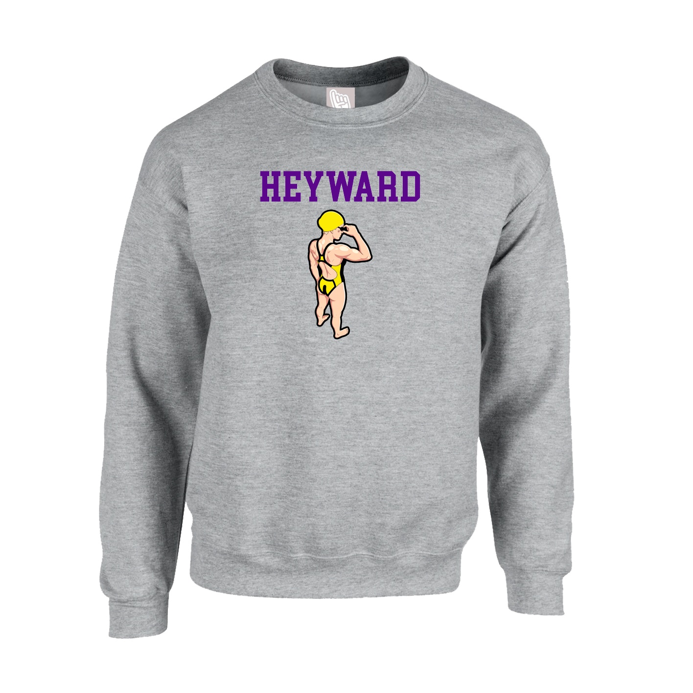 Fleece Crew — Shirsey in Grey