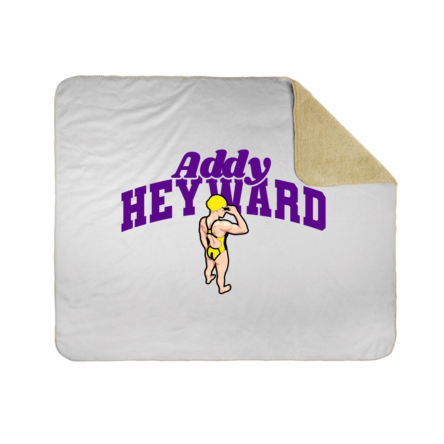 Throw Blanket — Signature Arch in White