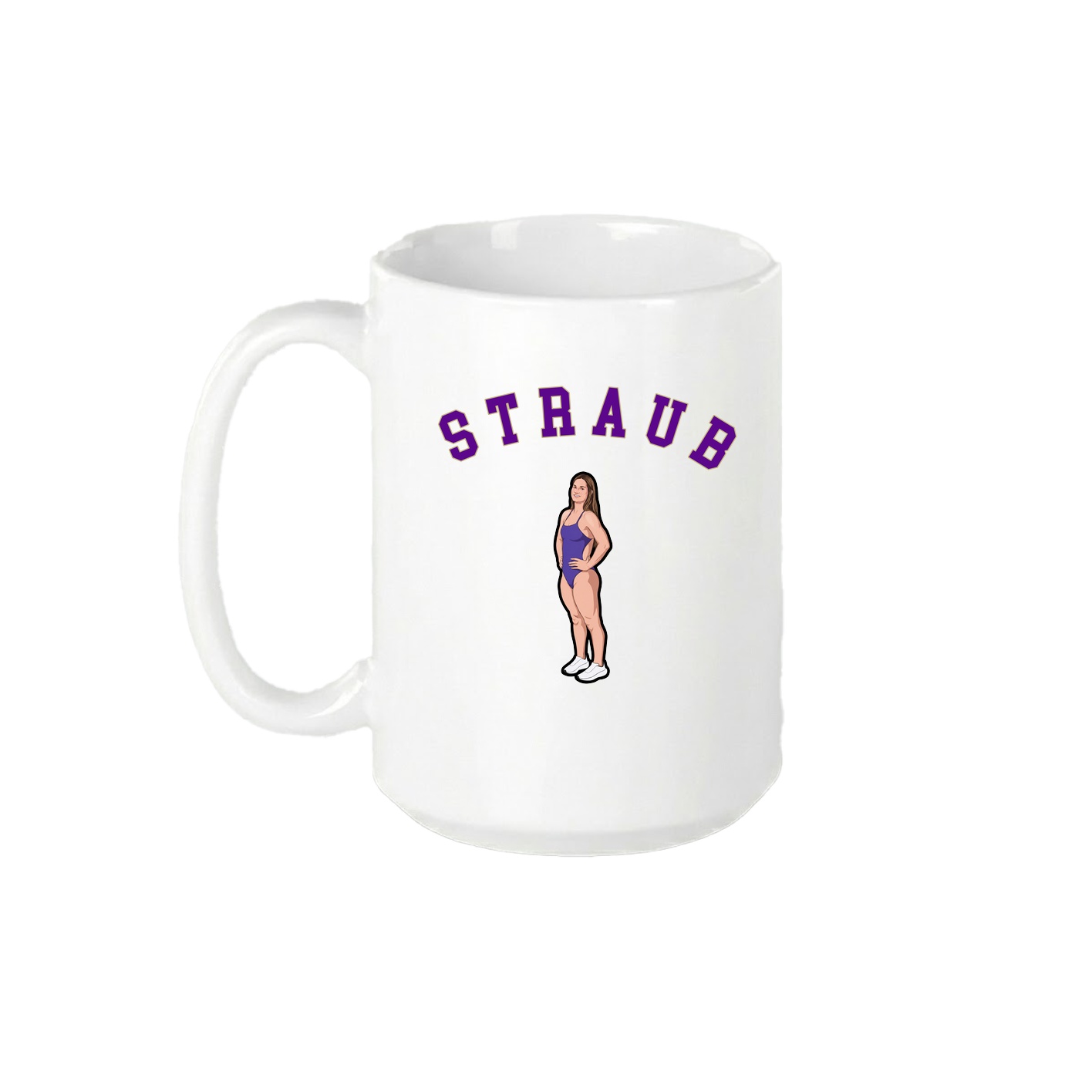 15oz Coffee Mug — Shirsey Arch in White