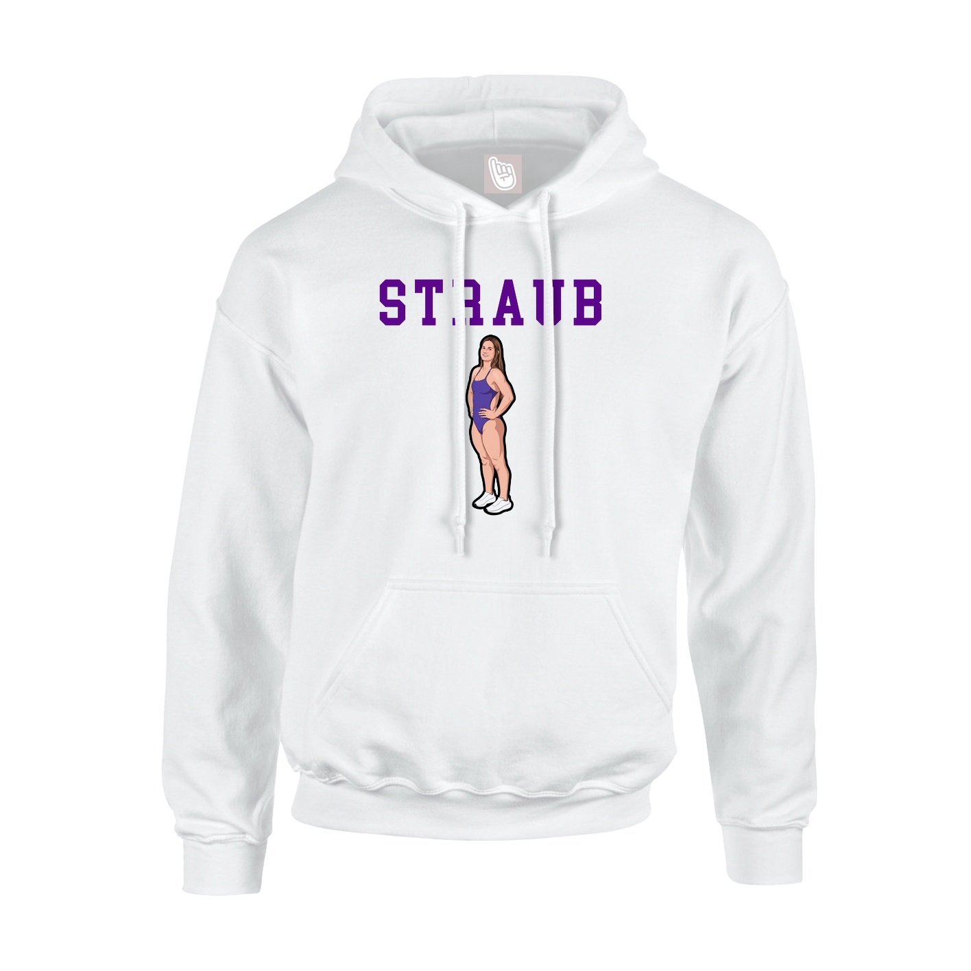 Youth Hoodie — Shirsey in White