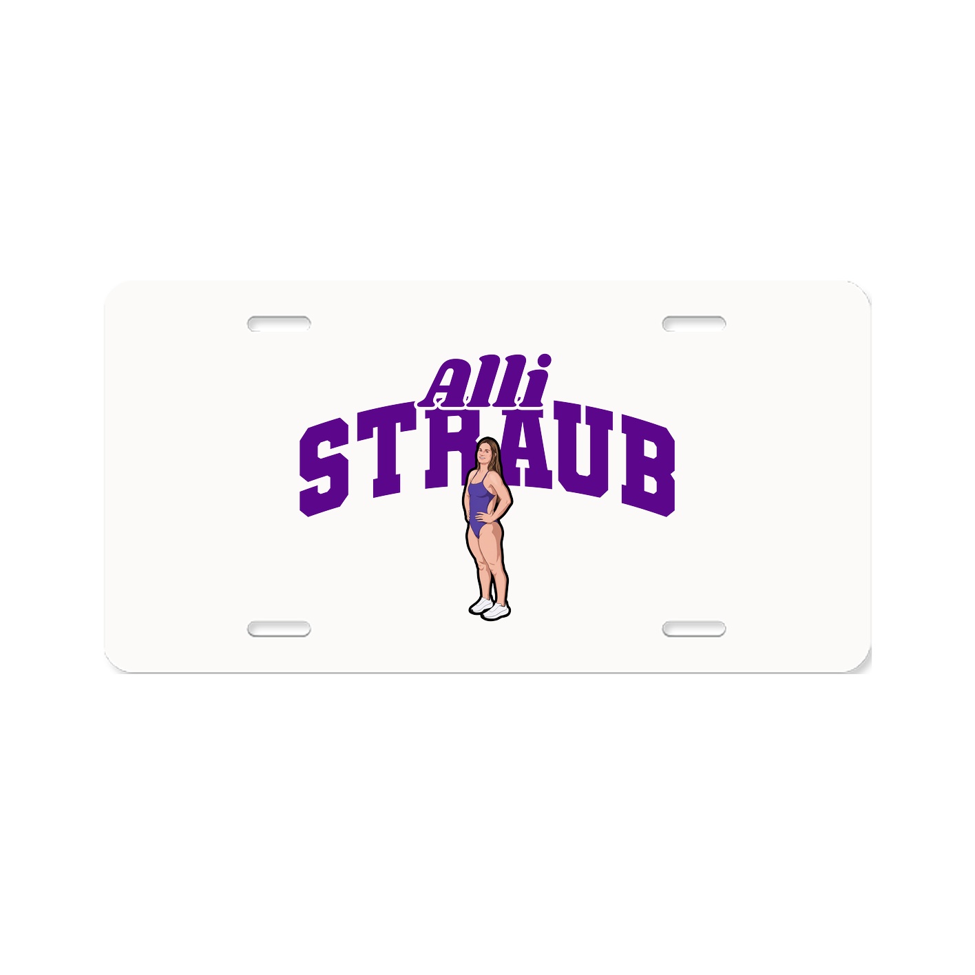 License Plate — Signature Arch in Classic