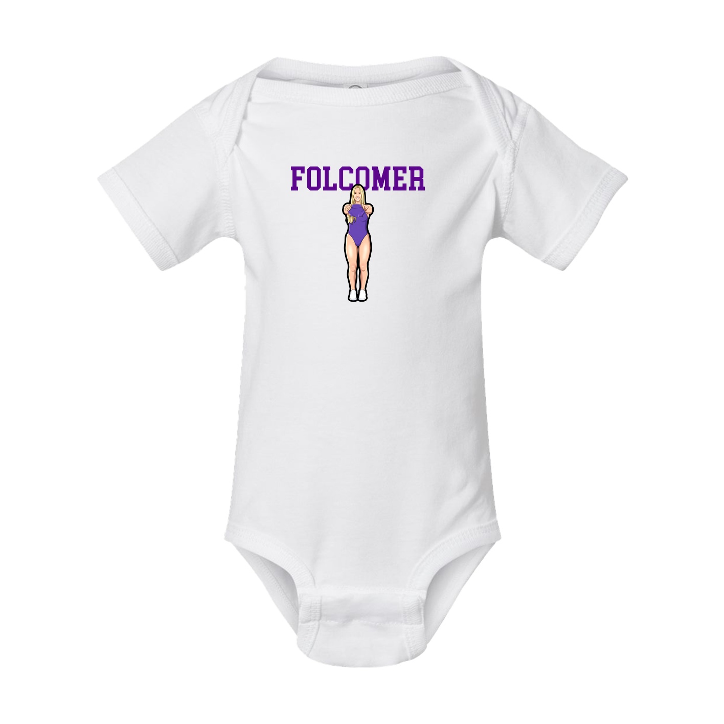 Baby Onesie — Shirsey in White