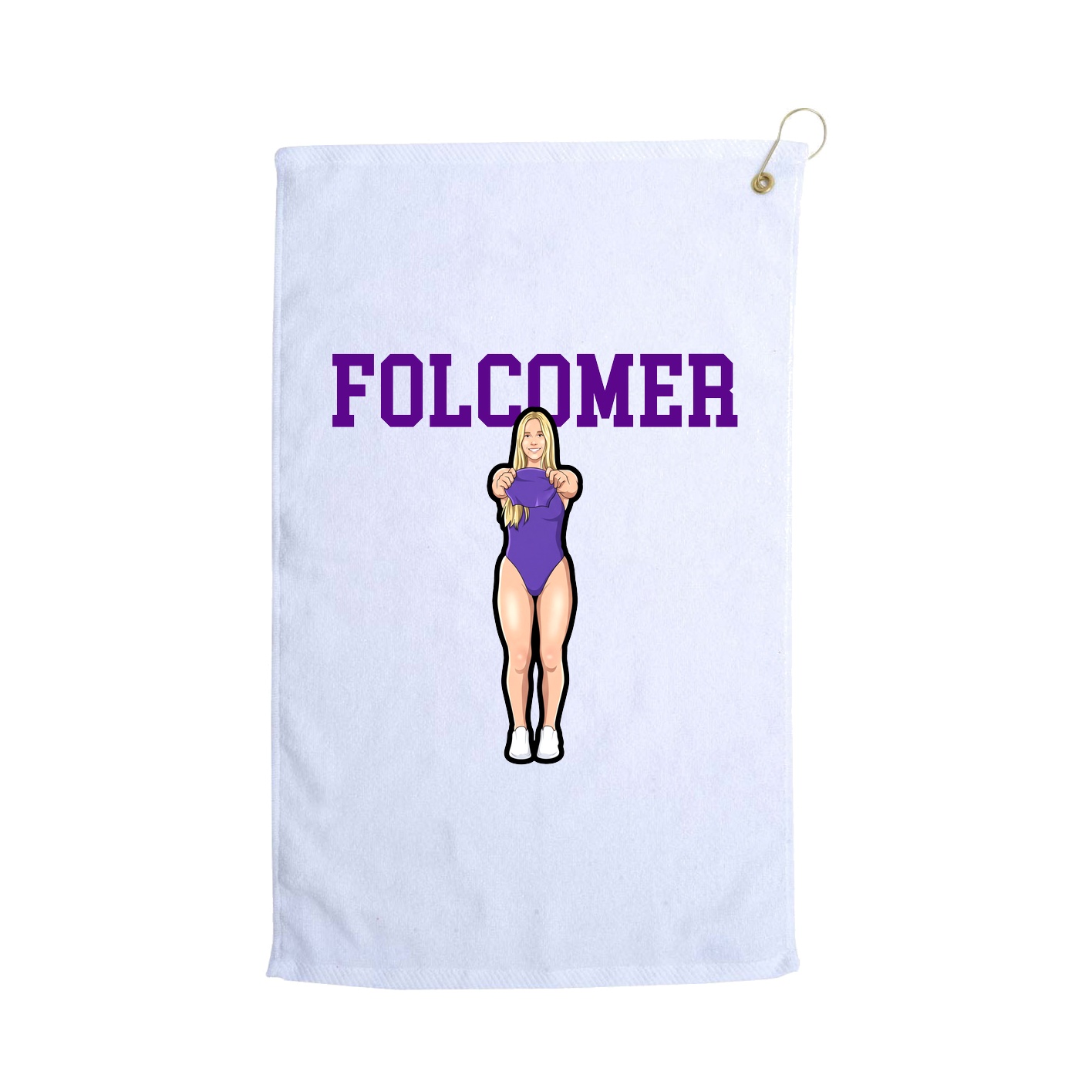 Golf Towel — Shirsey in White