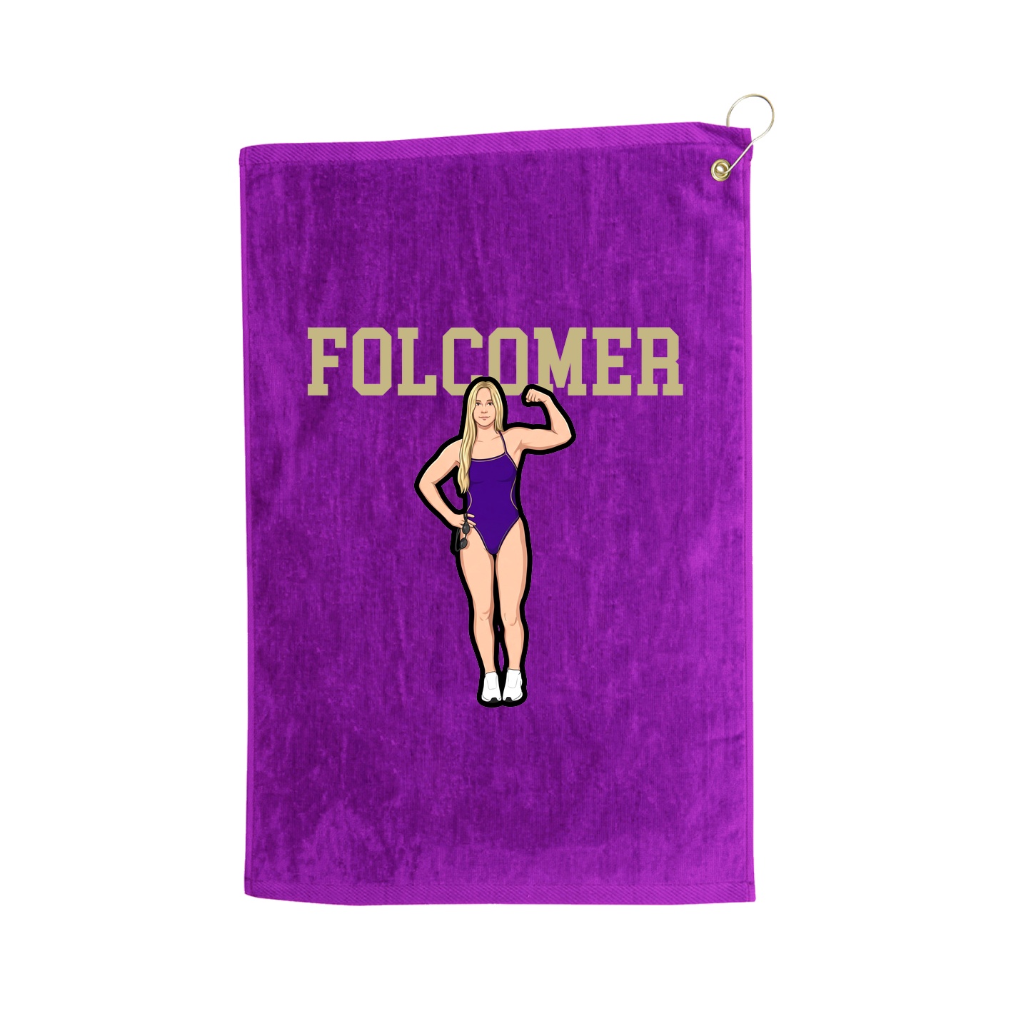 Golf Towel — Shirsey in Purple