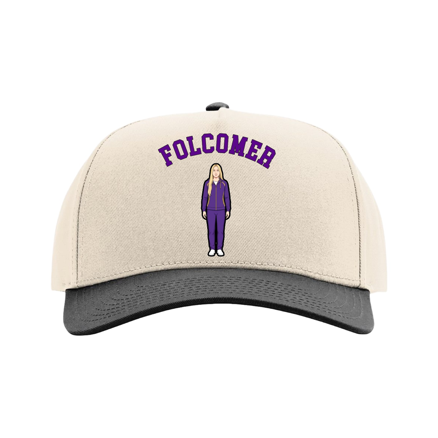Full Fabric Five-Panel Champ Cap