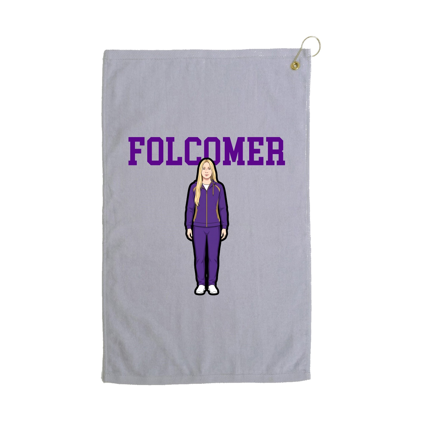 Golf Towel — Shirsey in Grey